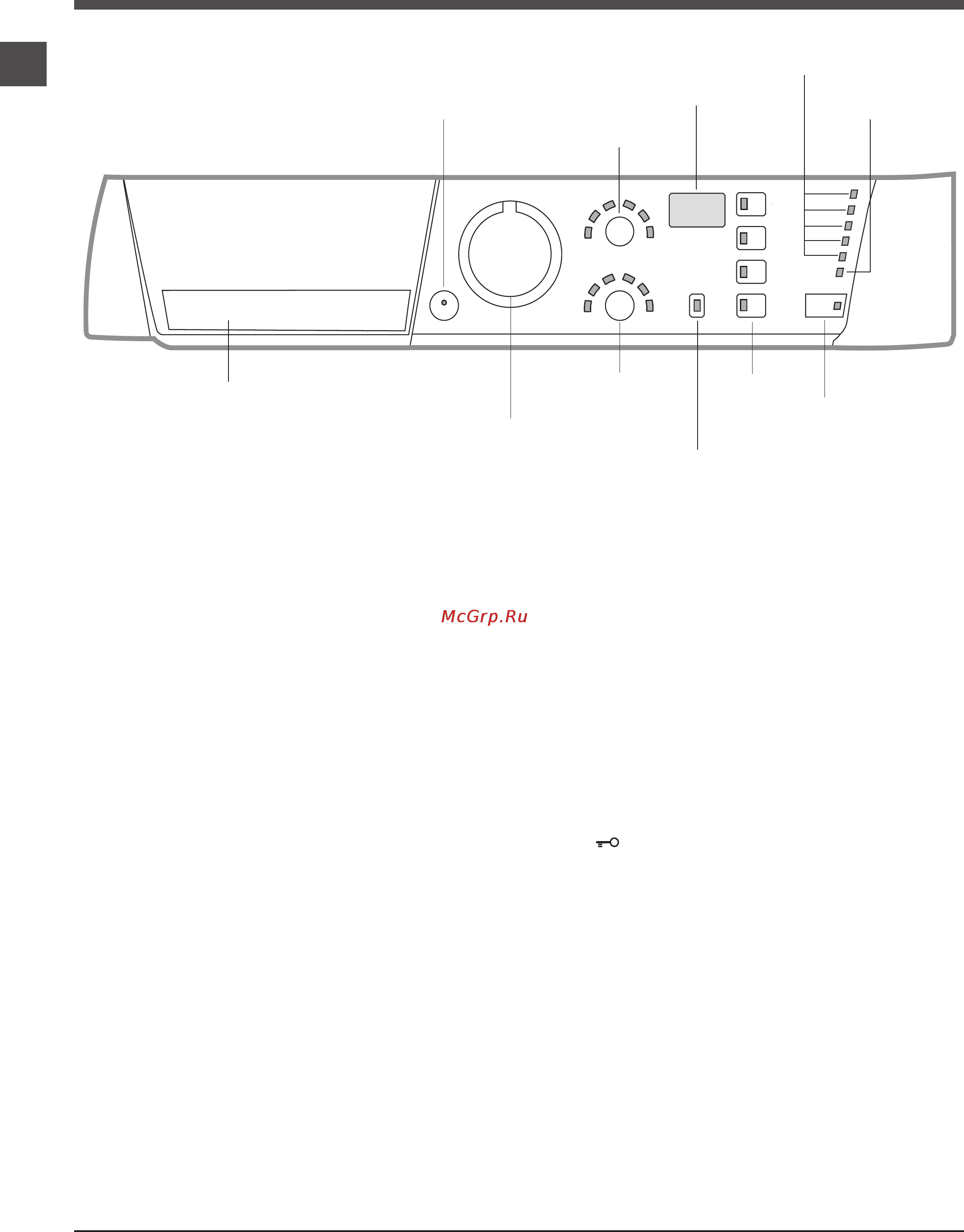 Ariston ARXSF 105 [4/36] Описание стиральной машины и порядка запуска программы