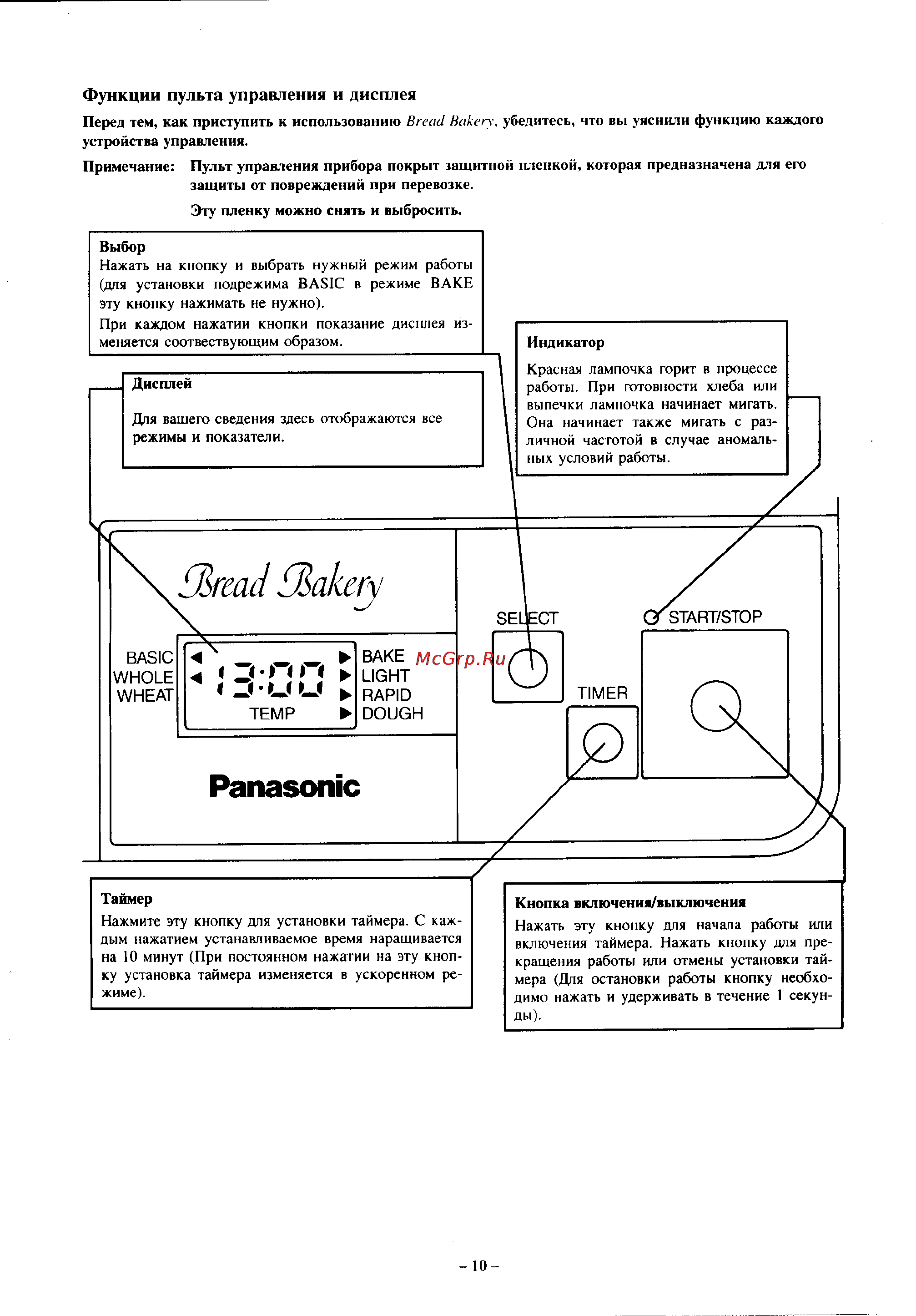 Panasonic SD-BT10P [11/26] Panasonic