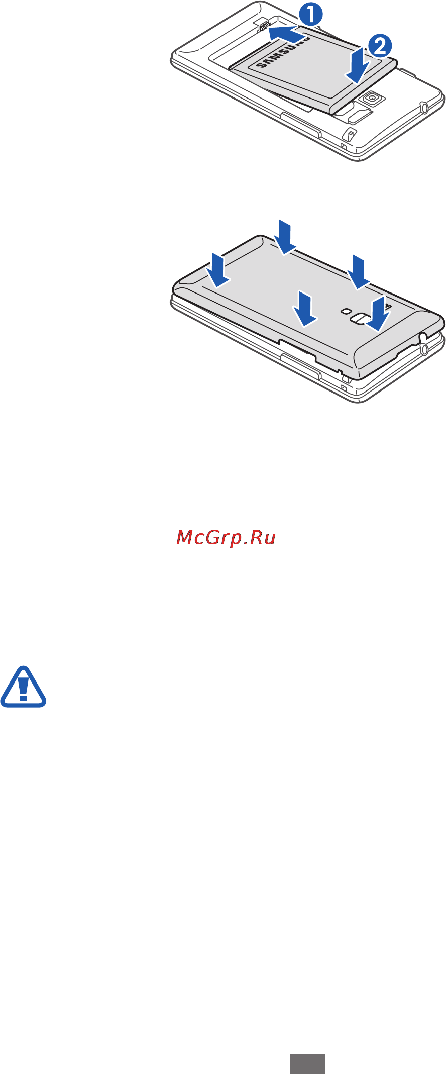 Samsung Omnia M GT-S7530 Deep Grey [11/116] Зарядка аккумулятора