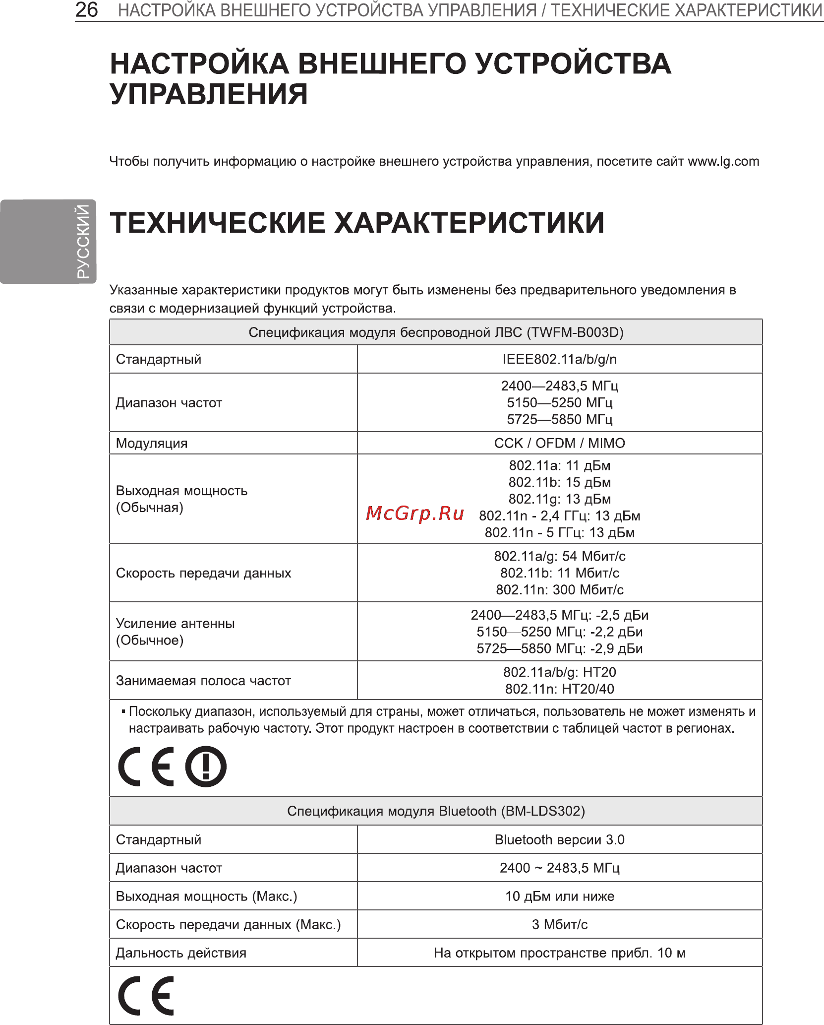 LG 60 PM970S Инструкция по эксплуатации онлайн [30/100] 75738