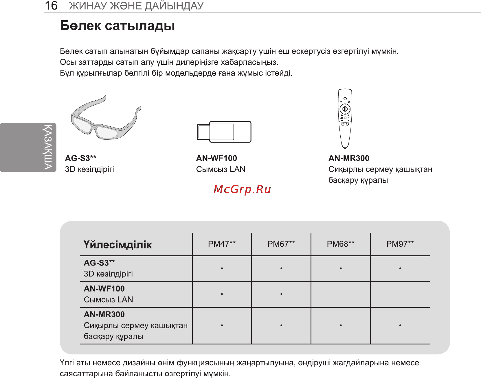 LG 60 PM970S Инструкция по эксплуатации онлайн [46/100] 75738