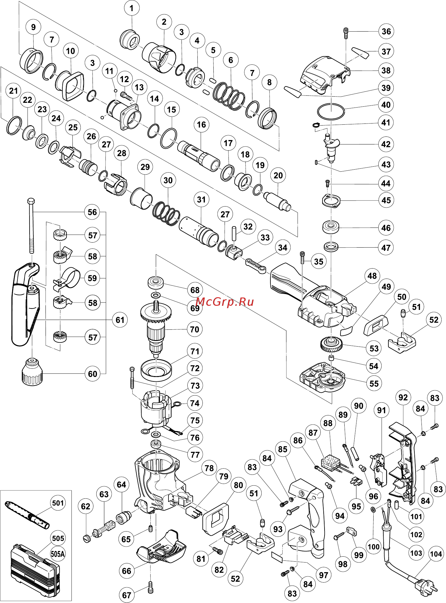 Hitachi H45MR Инструкция по эксплуатации онлайн [37/45] 75843