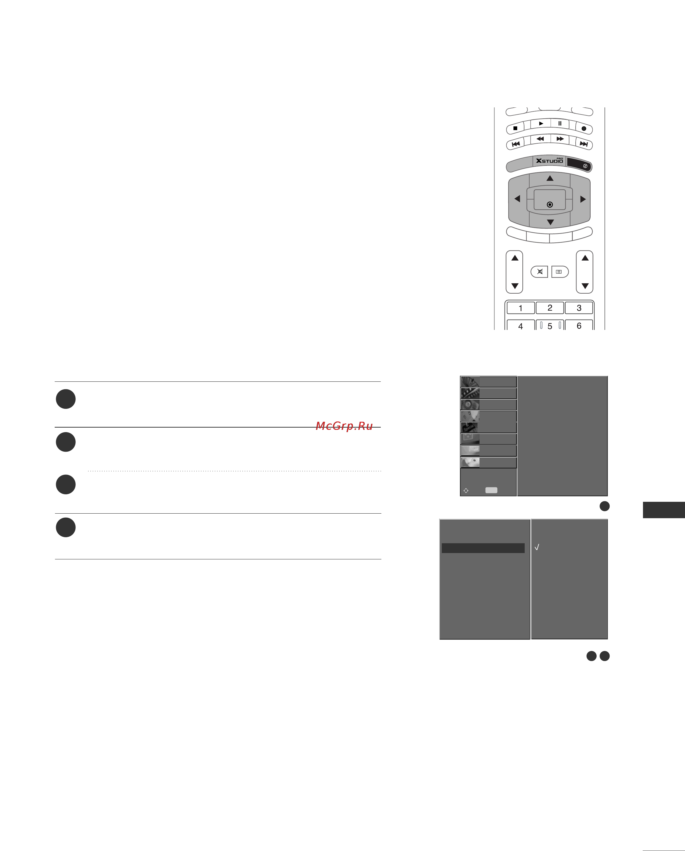 LG 42PC1RR [79/102] Selecting wide xga vga mode