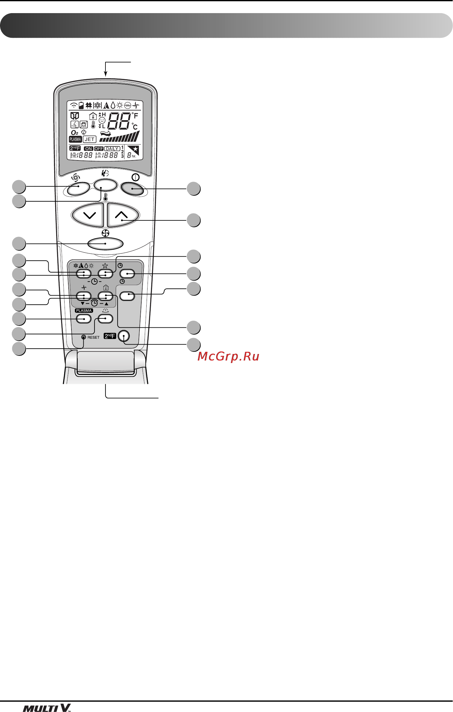 LG ARNU09GB1G1 [10/15] Wireless remote controller optional