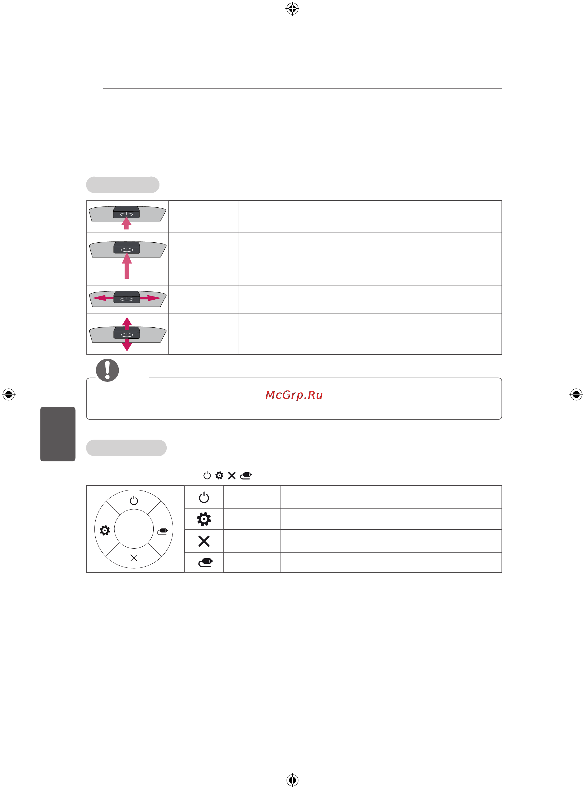 LG 50PB560V [149/387] Utilizarea butonului joystick