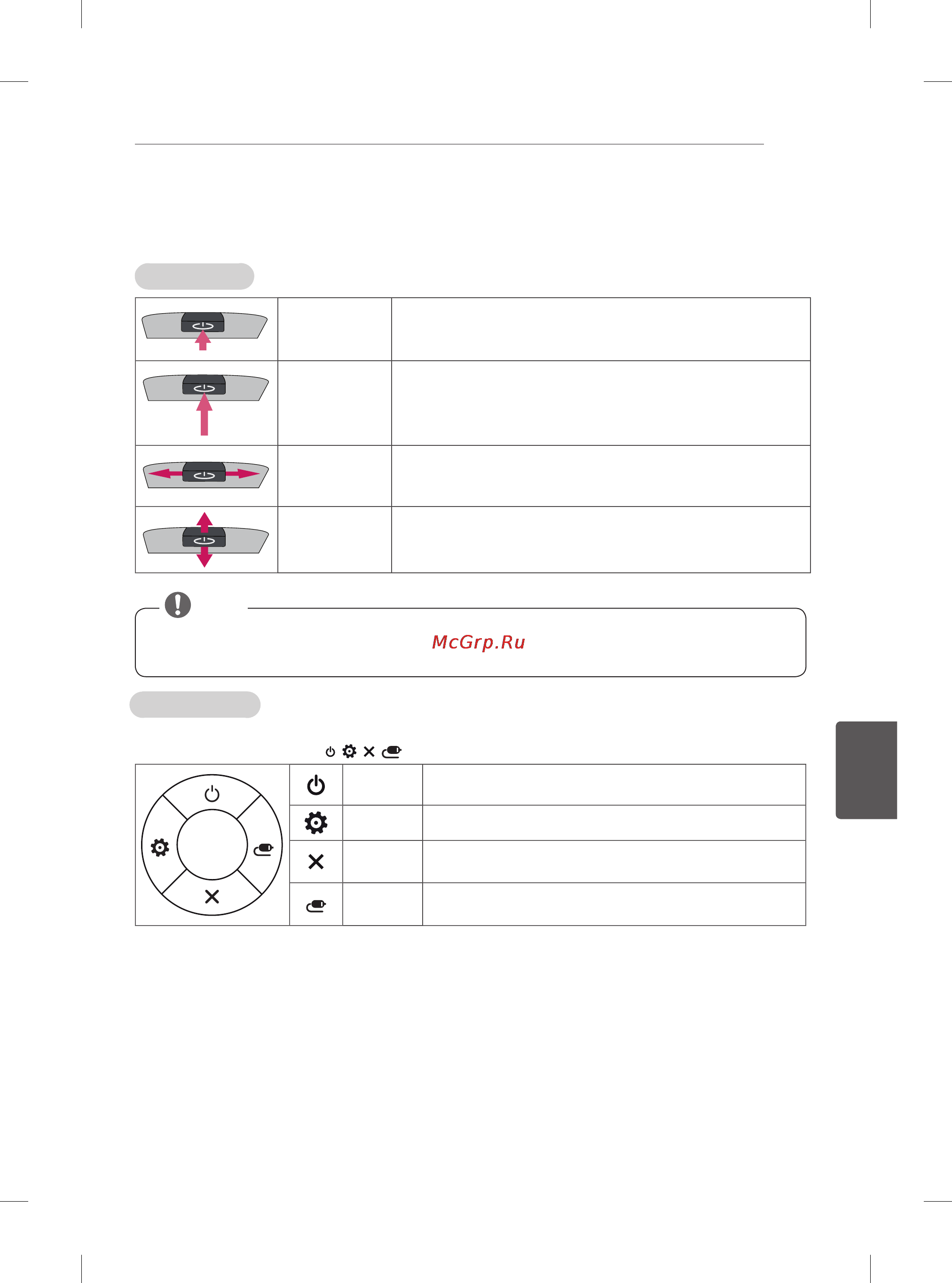 LG 60PB660V [174/447] Utilizarea butonului joystick