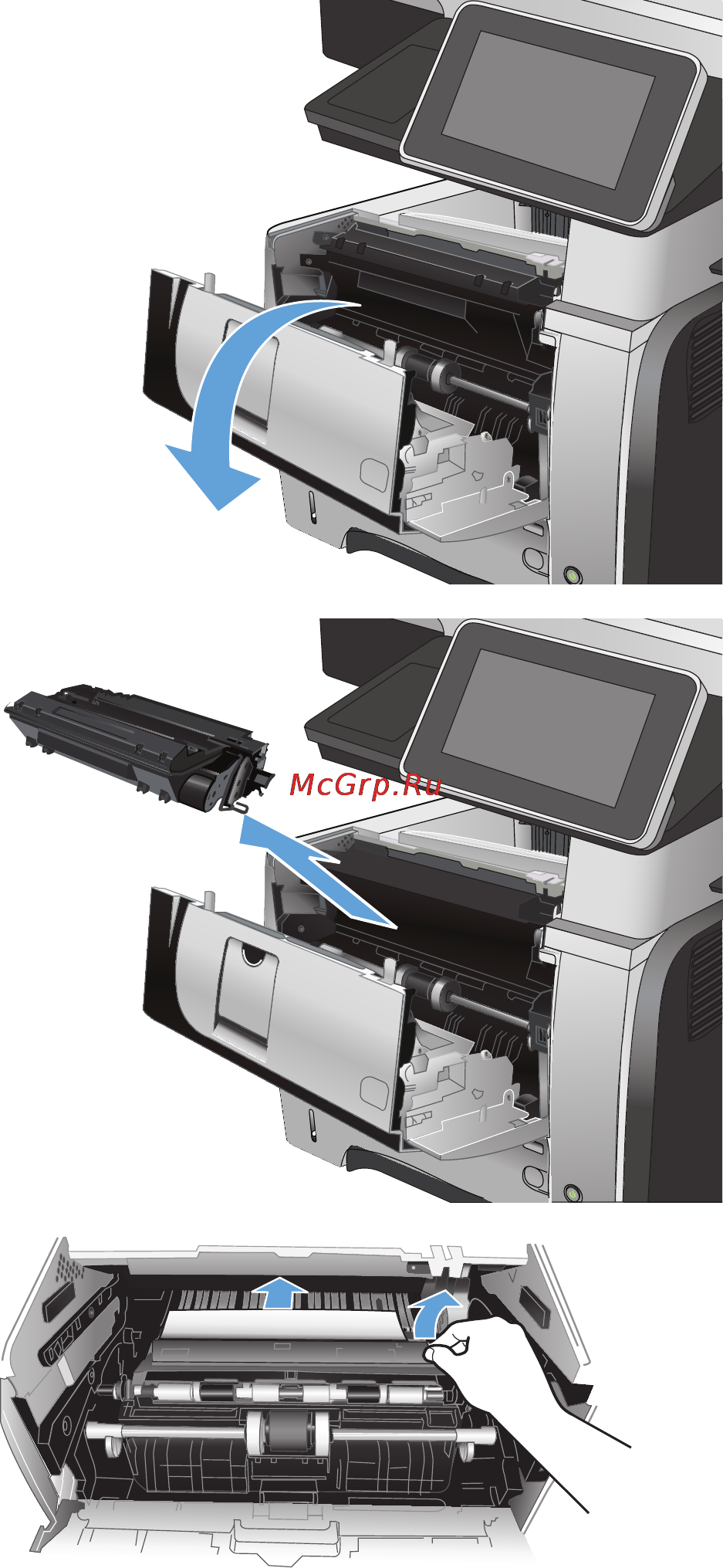 HP LaserJet Ent 500 M525dn Инструкция по эксплуатации онлайн [228/302] 76047
