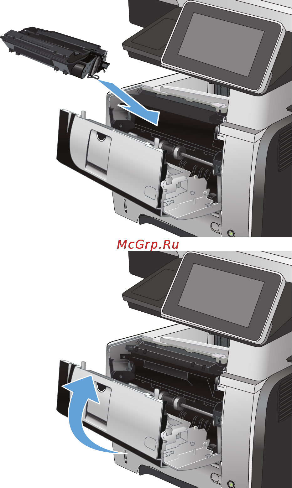HP LaserJet Ent 500 M525dn Инструкция по эксплуатации онлайн [231/302] 76047