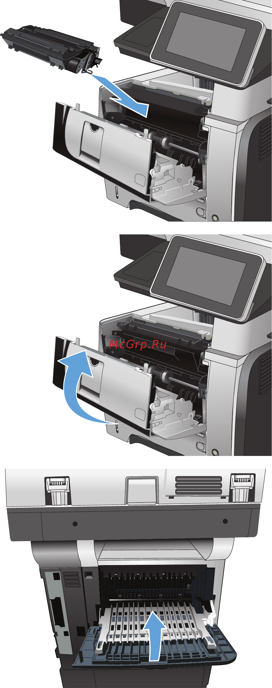 HP LaserJet Ent 500 M525dn Инструкция по эксплуатации онлайн [234/302] 76047