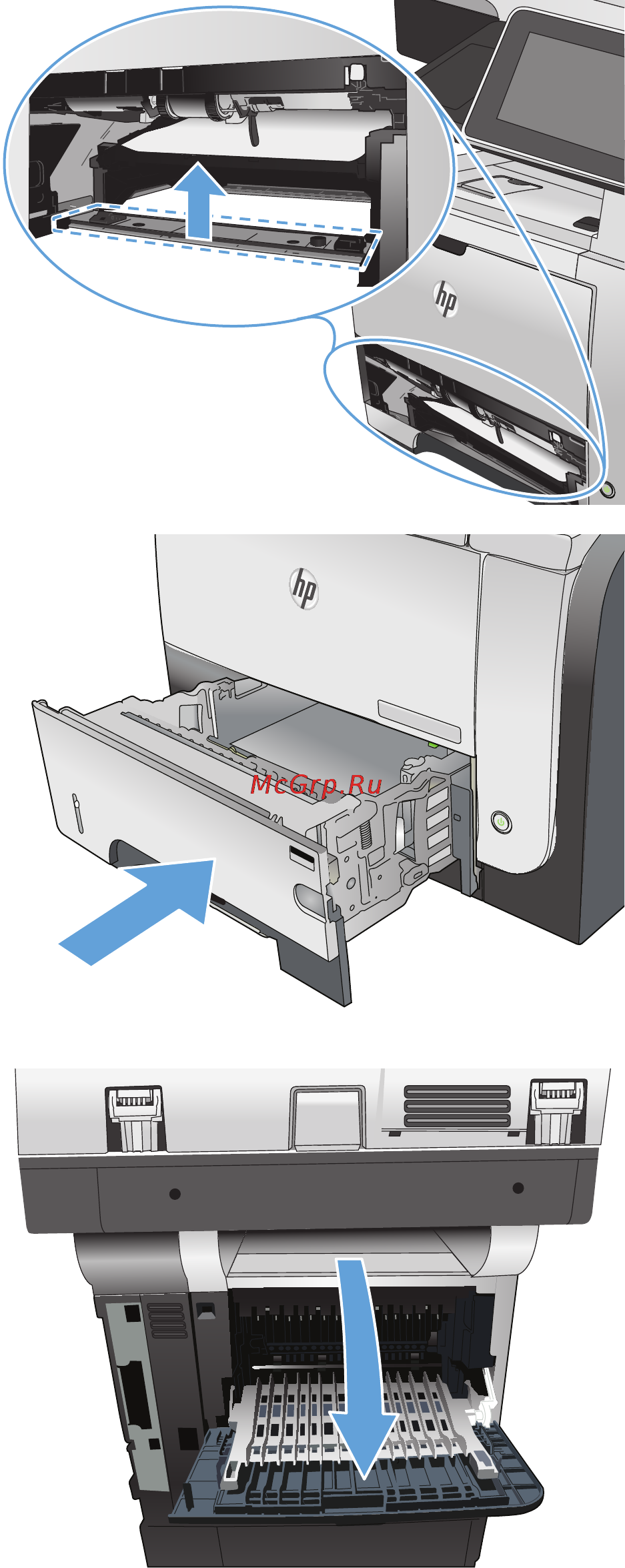 HP LaserJet Ent 500 M525dn Инструкция по эксплуатации онлайн [236/302] 76047