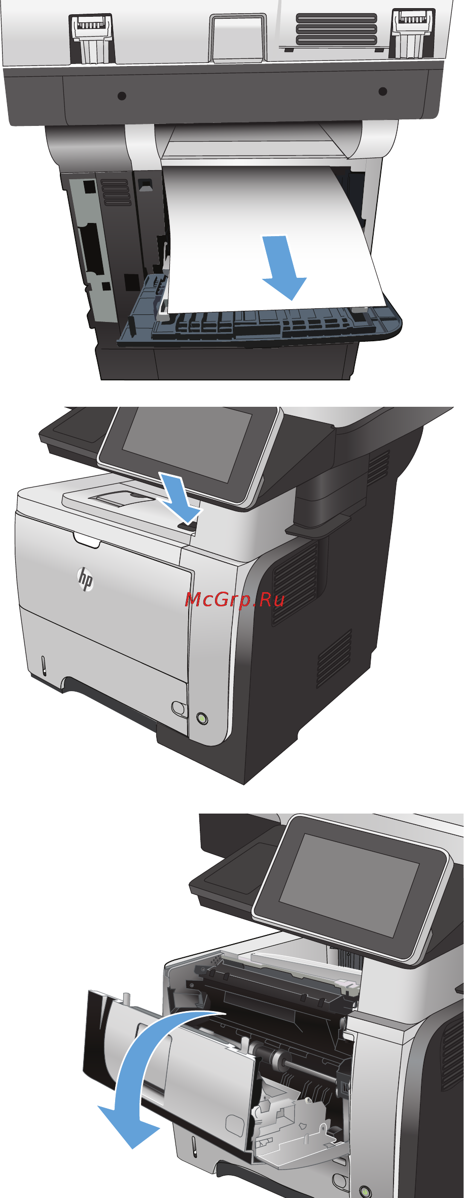 HP LaserJet Ent 500 M525dn Инструкция по эксплуатации онлайн [237/302] 76047