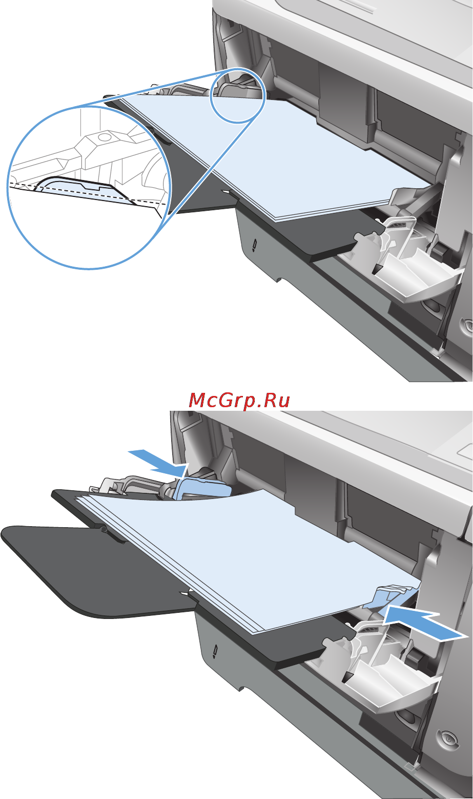 HP LaserJet Ent 500 M525dn Инструкция по эксплуатации онлайн [43/302] 76047
