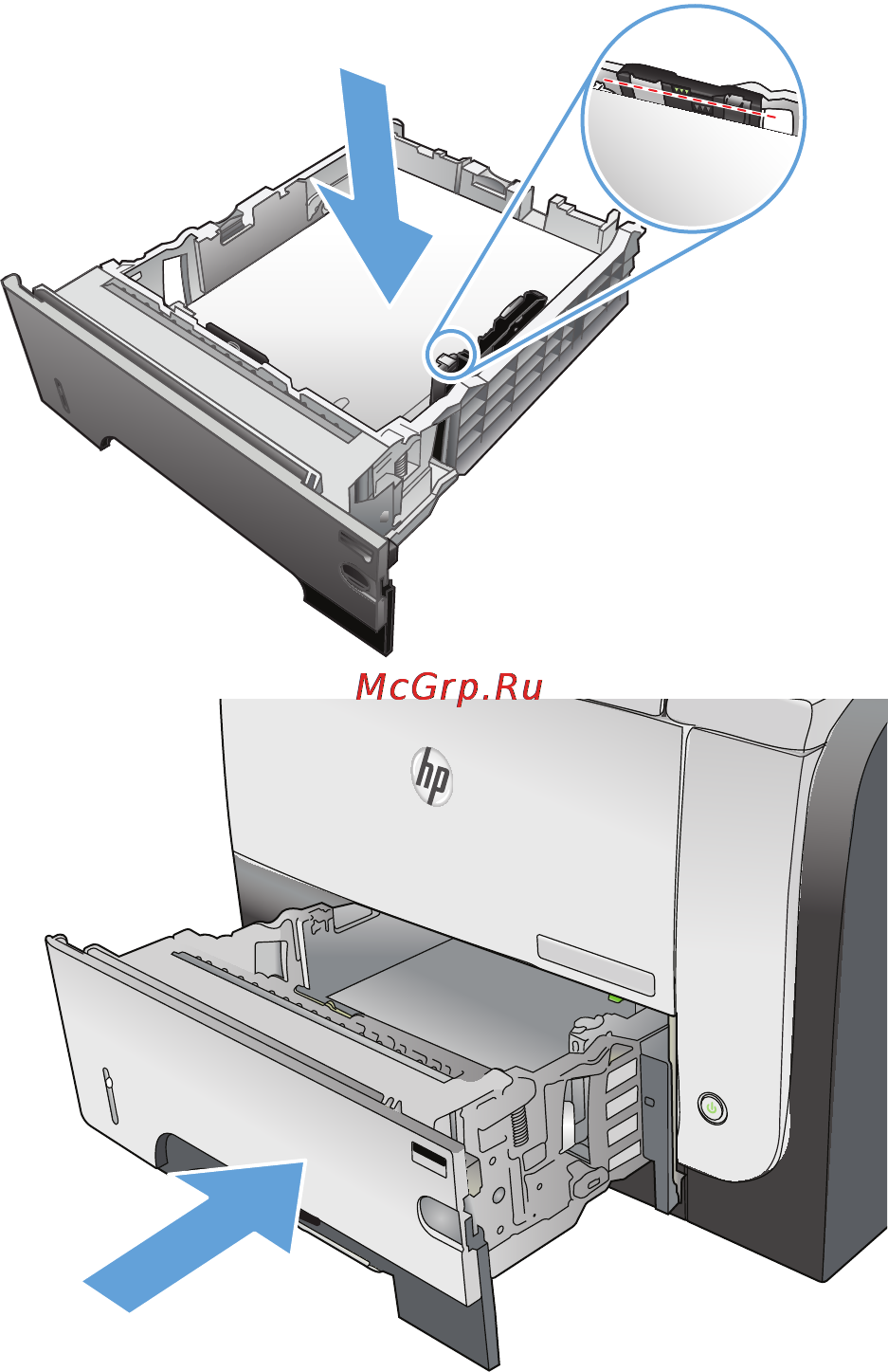 HP LaserJet Ent 500 M525f Инструкция по эксплуатации онлайн [46/302] 76038