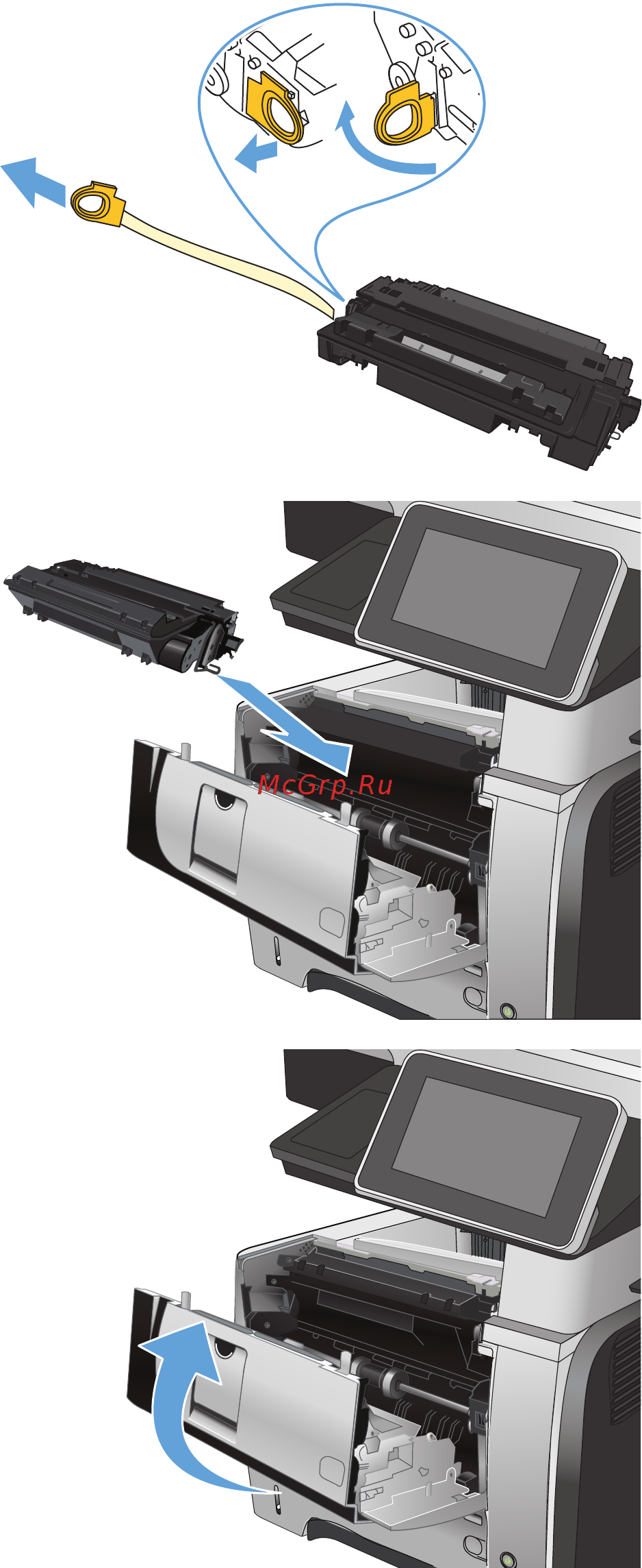 HP LASERJET ENTERPRISE 500 M525DN Инструкция по эксплуатации онлайн [63/302] 112654