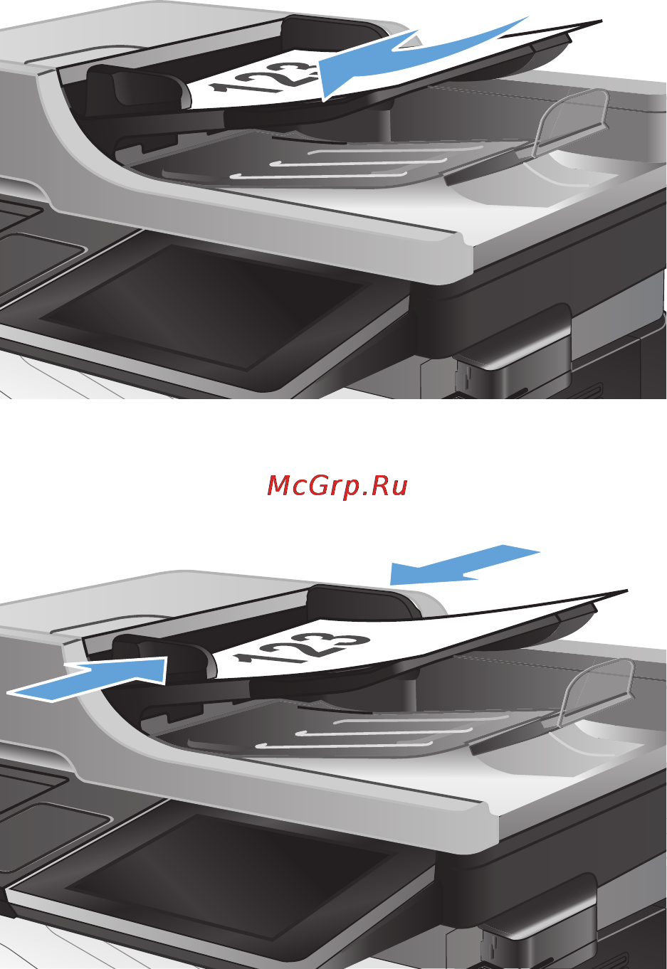 HP LaserJet Ent 500 M575dn [142/318] Двустороннее копирование