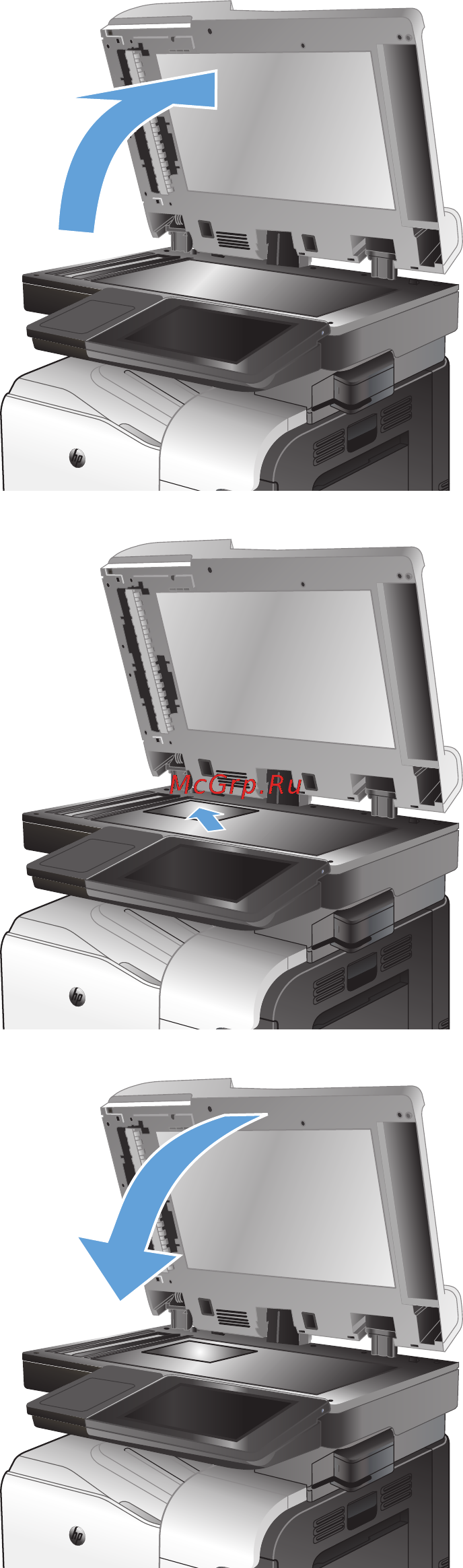 HP LaserJet Ent 500 M575dn [155/318] Копирование фотографий
