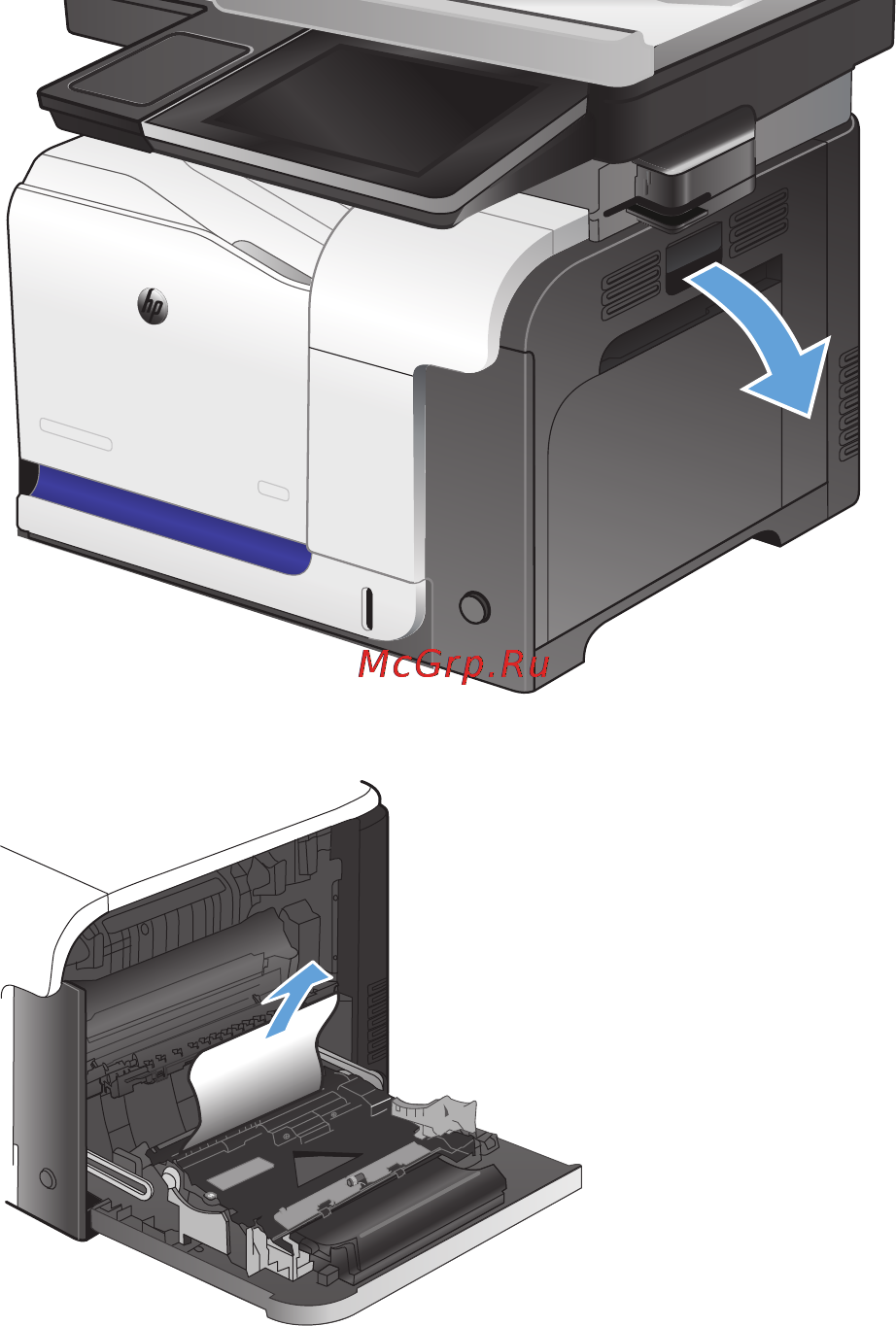 HP LaserJet Ent 500 M575dn Инструкция по эксплуатации онлайн [246/318] 76044