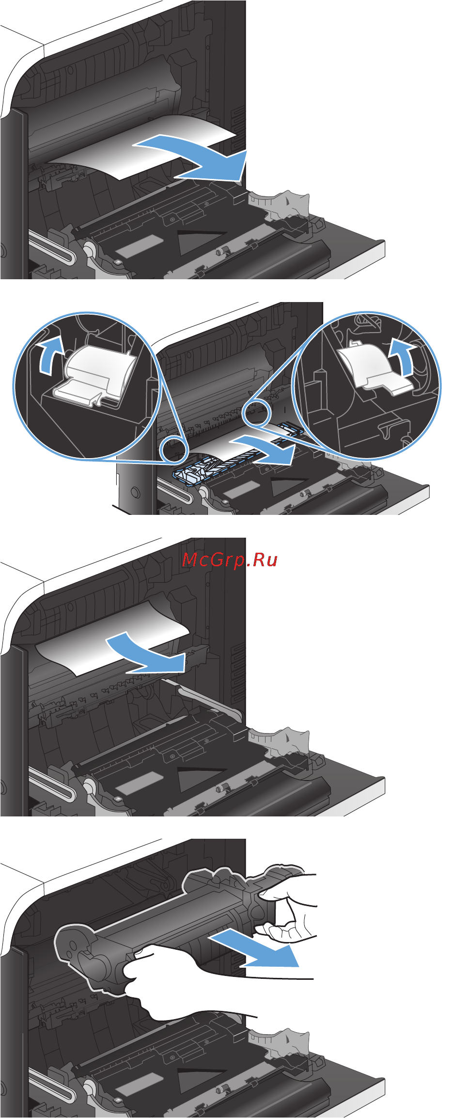 HP LaserJet Ent 500 M575dn Инструкция по эксплуатации онлайн [250/318] 76044