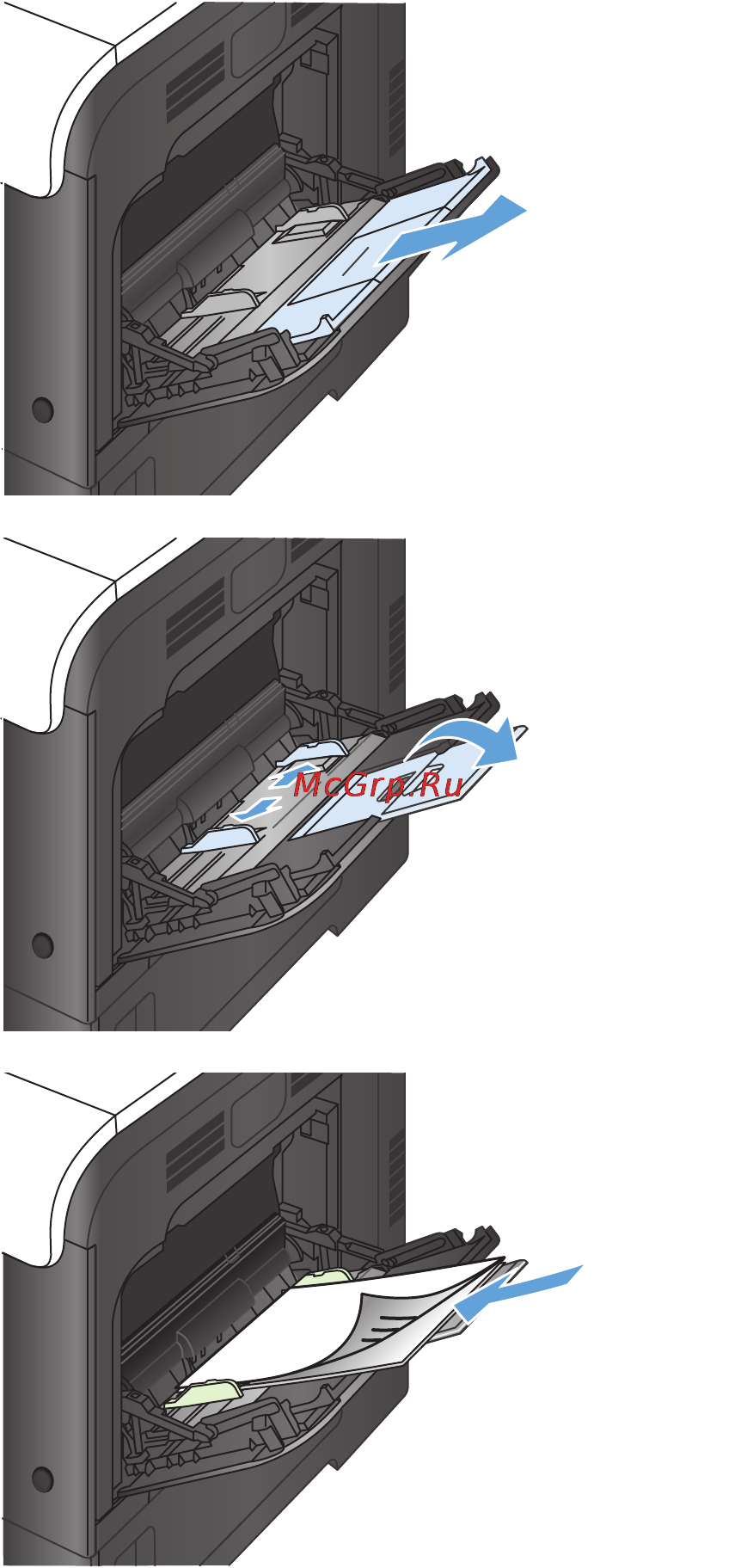 HP LaserJet Ent 500 M575dn Инструкция по эксплуатации онлайн [47/318] 76044