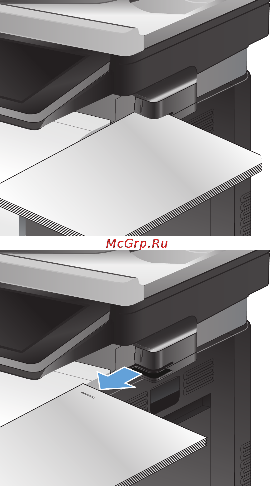 HP LaserJet Ent 500 M575dn Инструкция по эксплуатации онлайн [62/318] 76044