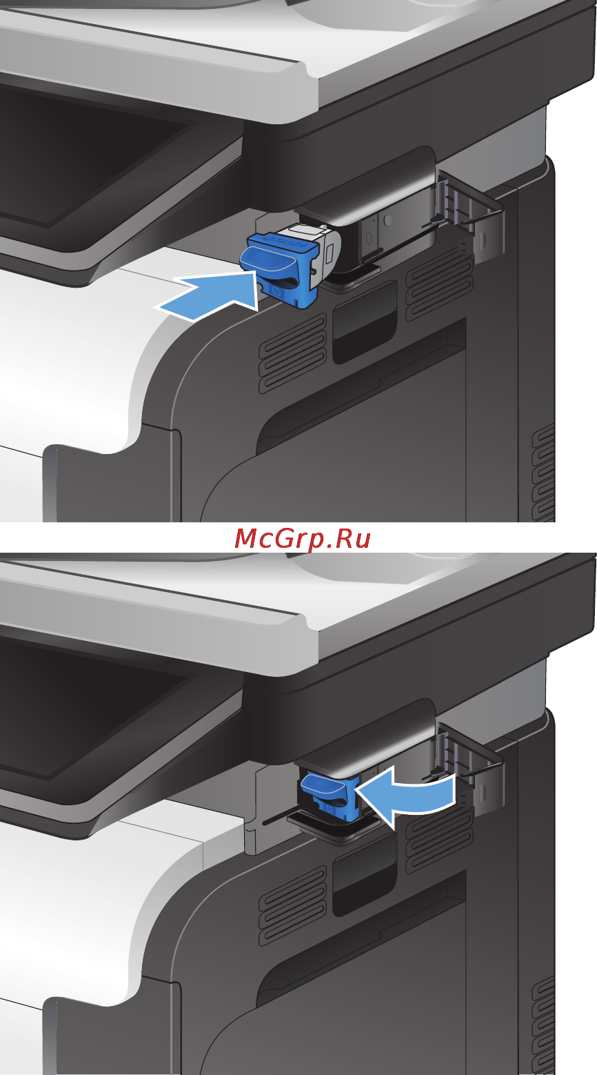 HP LaserJet Ent 500 M575dn Инструкция по эксплуатации онлайн [82/318] 76044