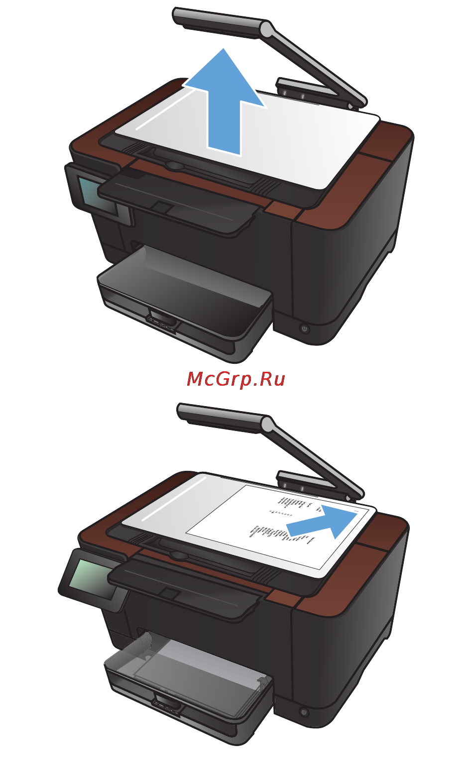 HP LaserJet Pro M275nw [116/216] Копирование в черновом режиме