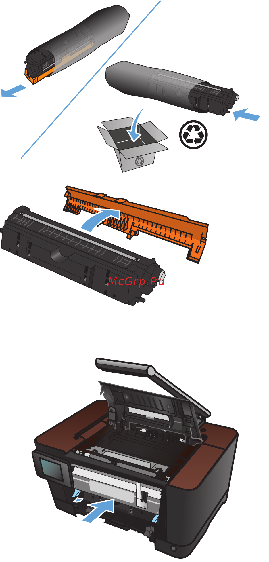 HP LaserJet Pro M275nw Инструкция по эксплуатации онлайн [161/216] 76053