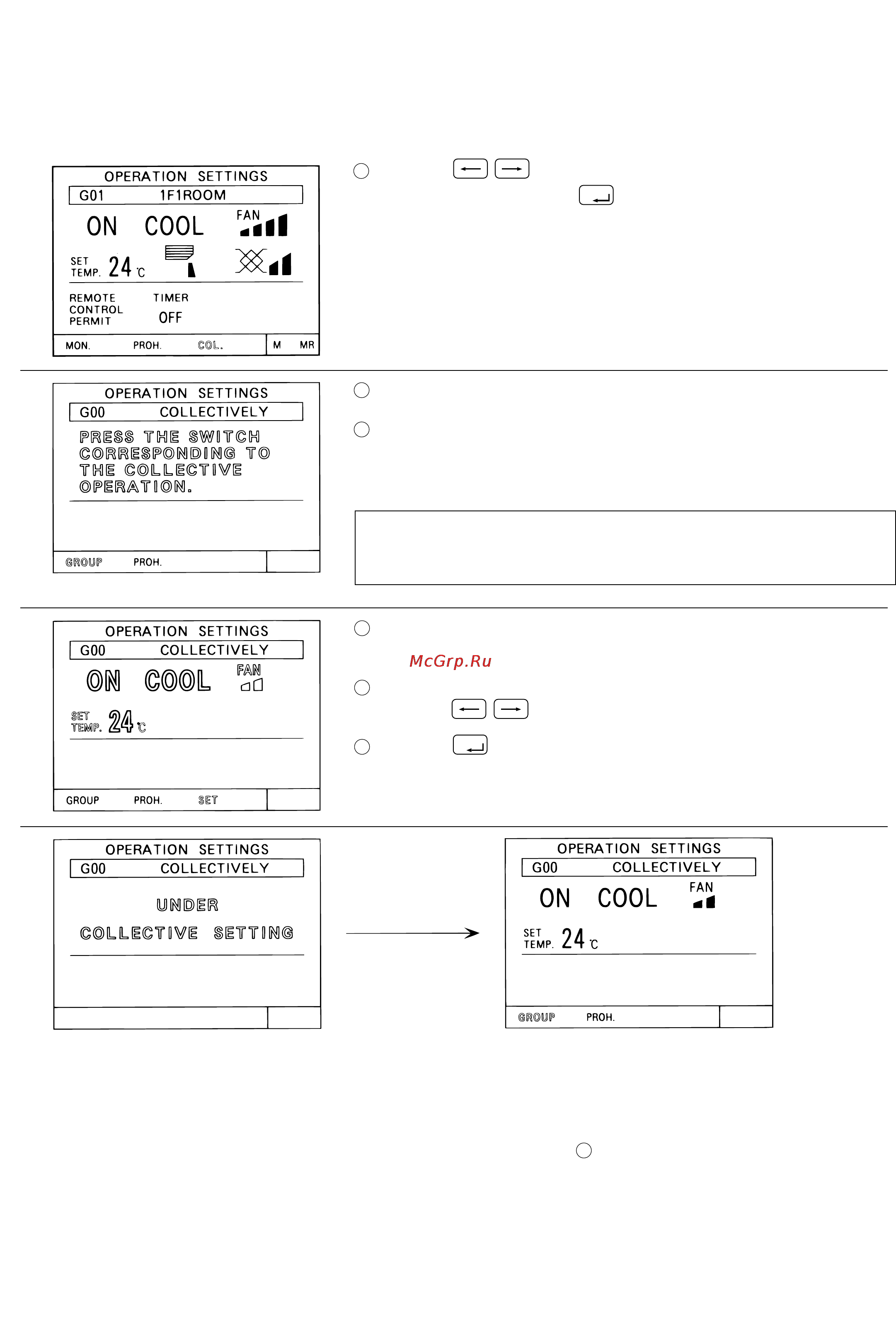 Mitsubishi Electric G-50A [17/45] 2 2 коллективное управление