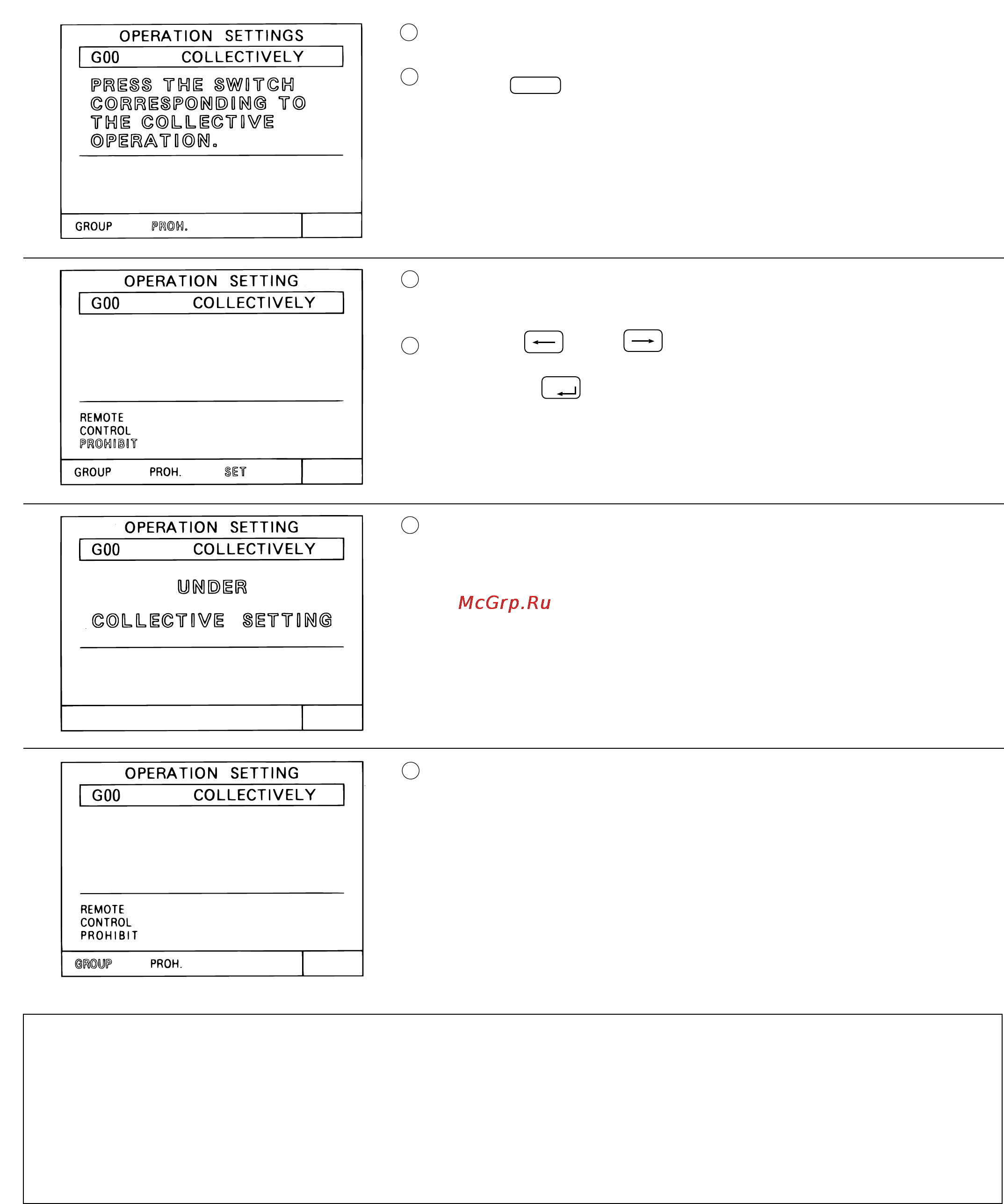 Mitsubishi Electric G-50A Инструкция по эксплуатации онлайн [19/45] 76094