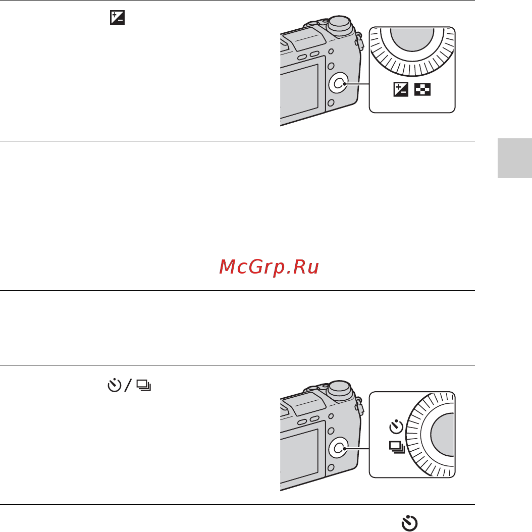 Sony NEX6L+1650 Black [41/231] Регулирование яркости неподвижных изображений коррекция экспозиции