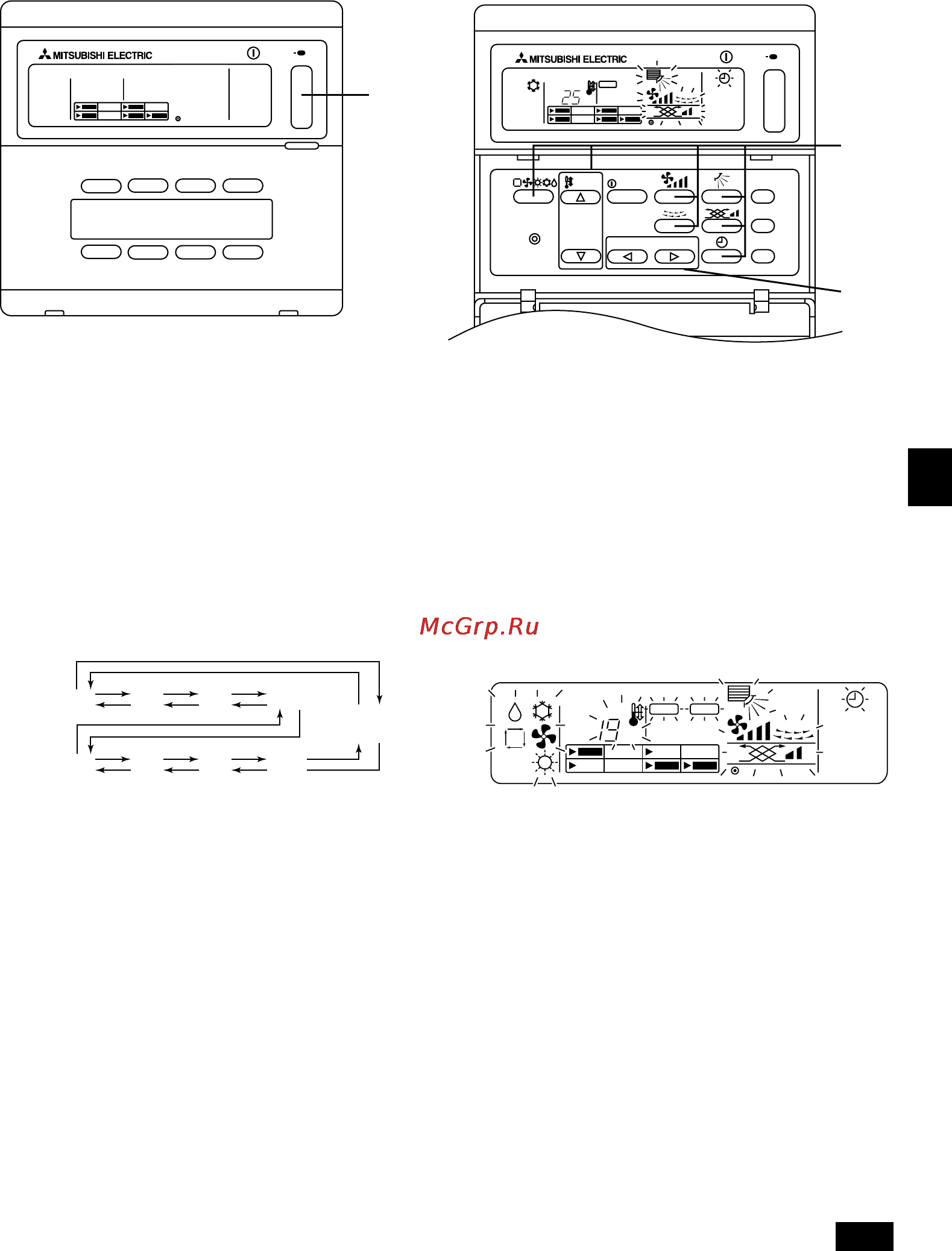 Mitsubishi Electric PAC-SC30GRA [9/28] 2 настройки коллективной работы