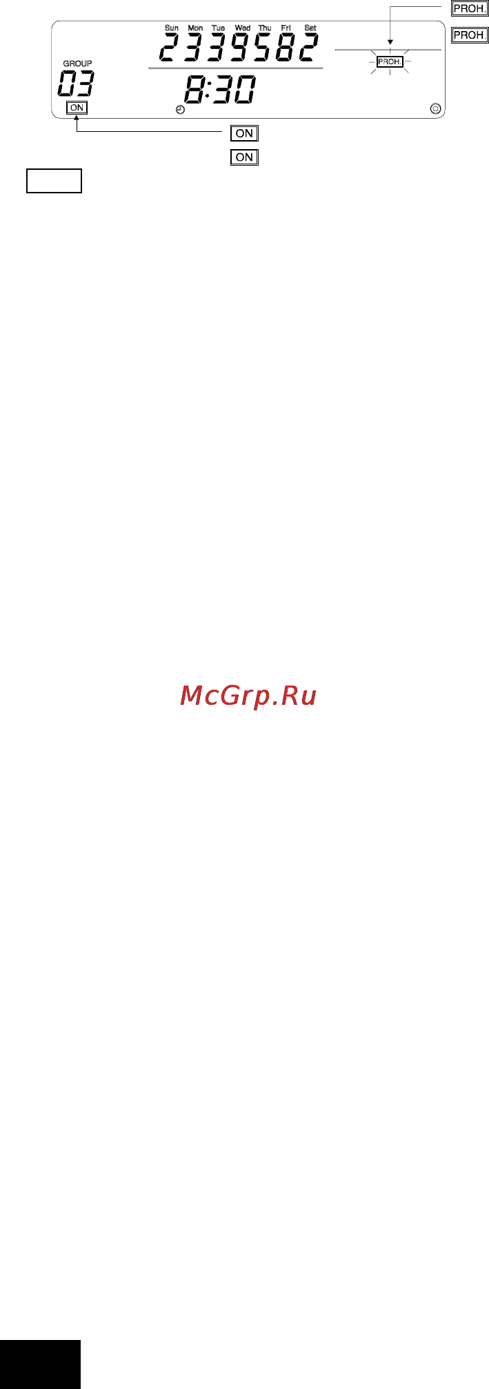 Mitsubishi Electric PAC-YT34STA [54/72] 1 3 on off operation prohibit permit pulse input mode