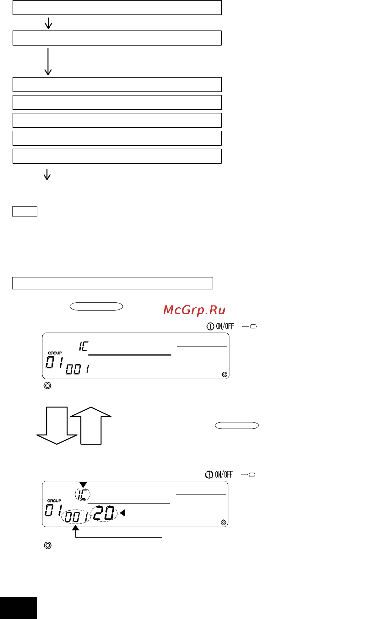 Mitsubishi Electric PAC-YT34STA [60/72] 1 2 setting the interlocked units