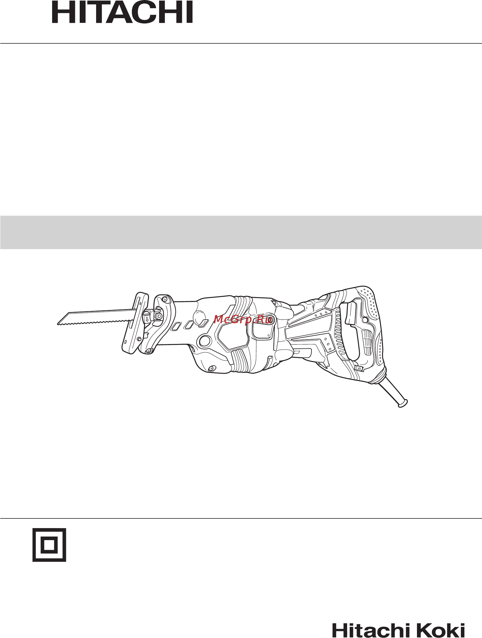 Hitachi CR13VBY Инструкция по эксплуатации онлайн