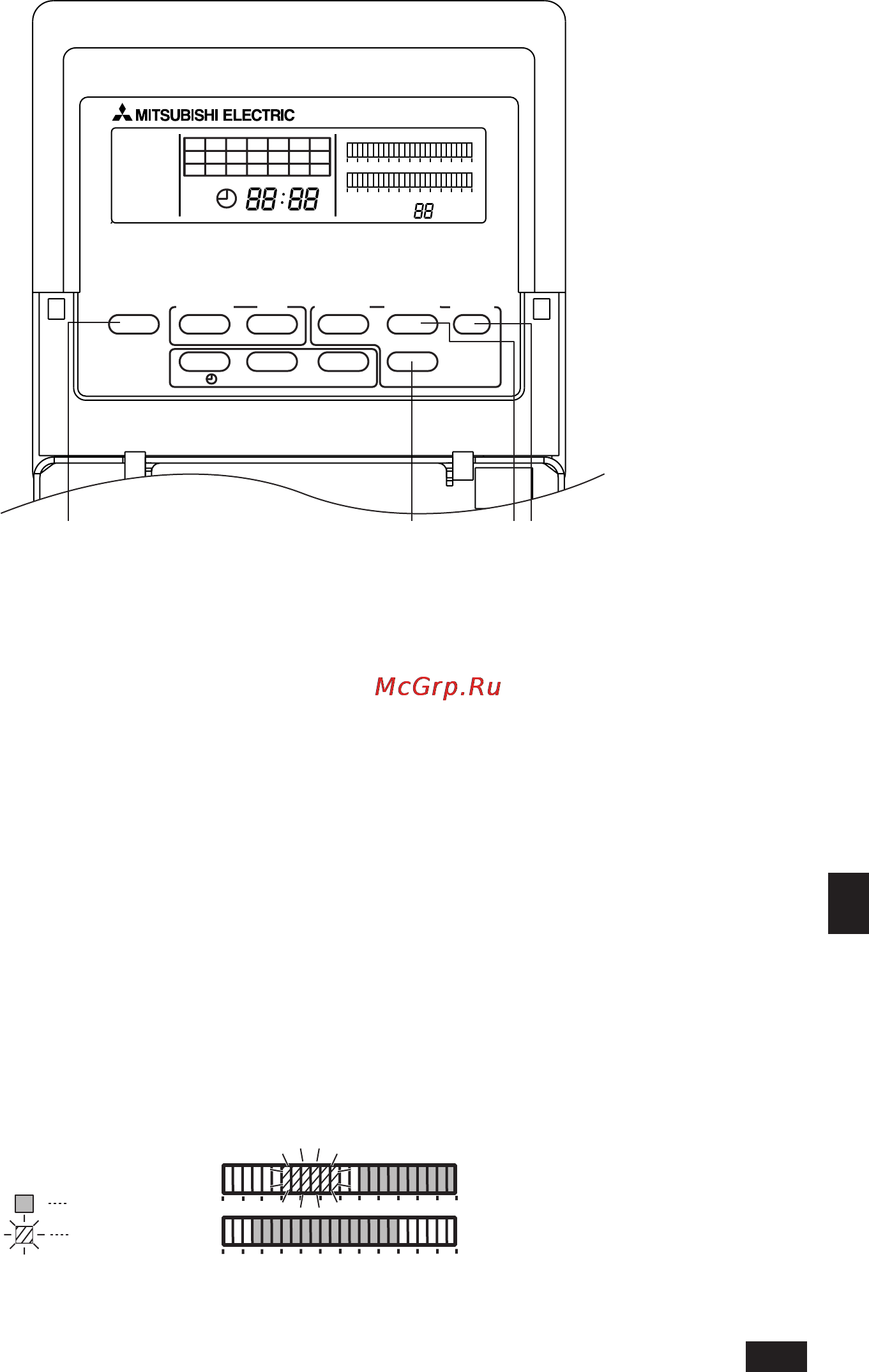 Mitsubishi Electric PAC-YT32PTA [9/15] Метод установки значений дневного таймера