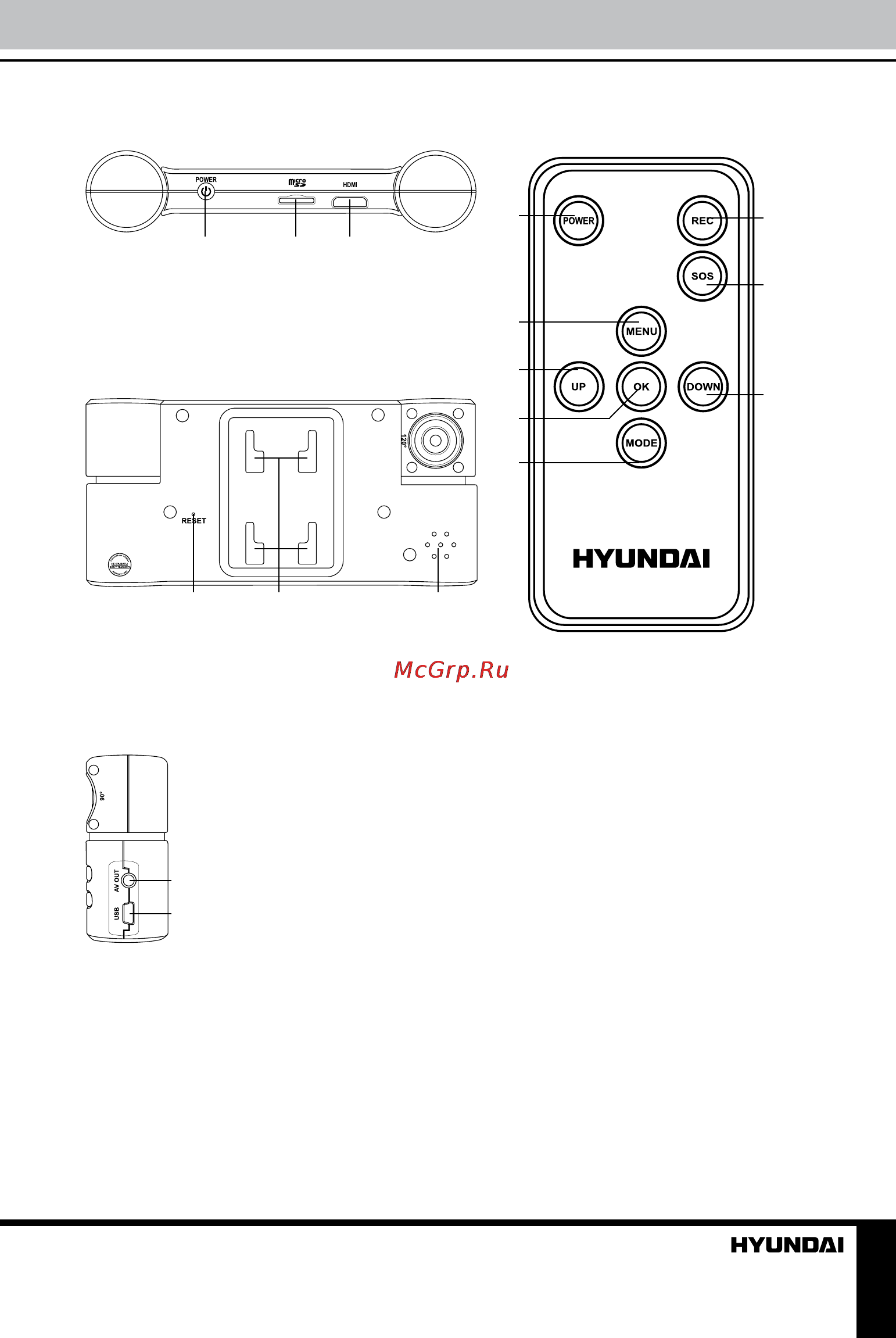 Hyundai H-DVR08HD [3/13] Instruction manual