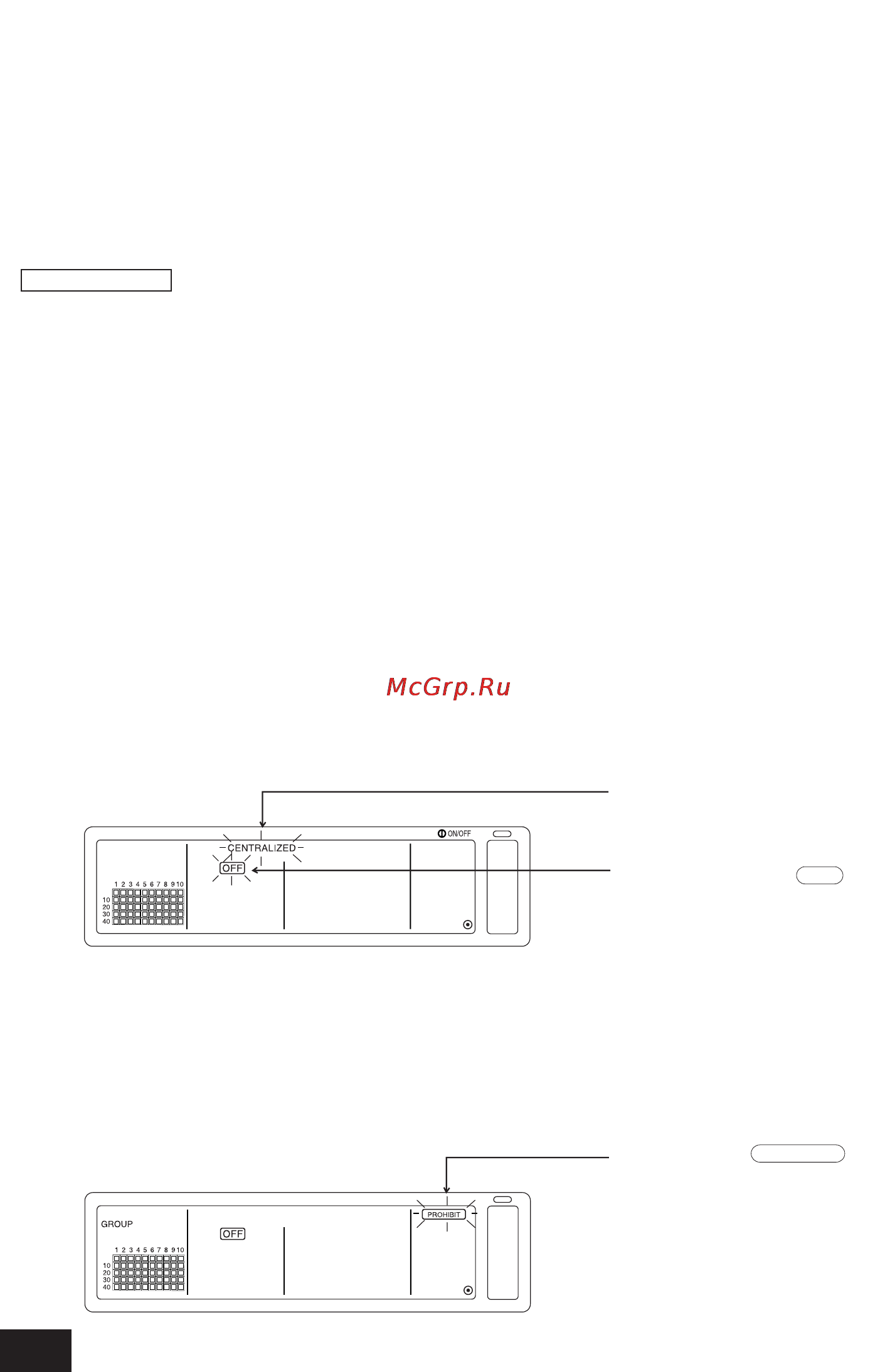 Mitsubishi Electric PAC-SF44SRA [16/36] Когда внешний входной сигнал является входным сигналом