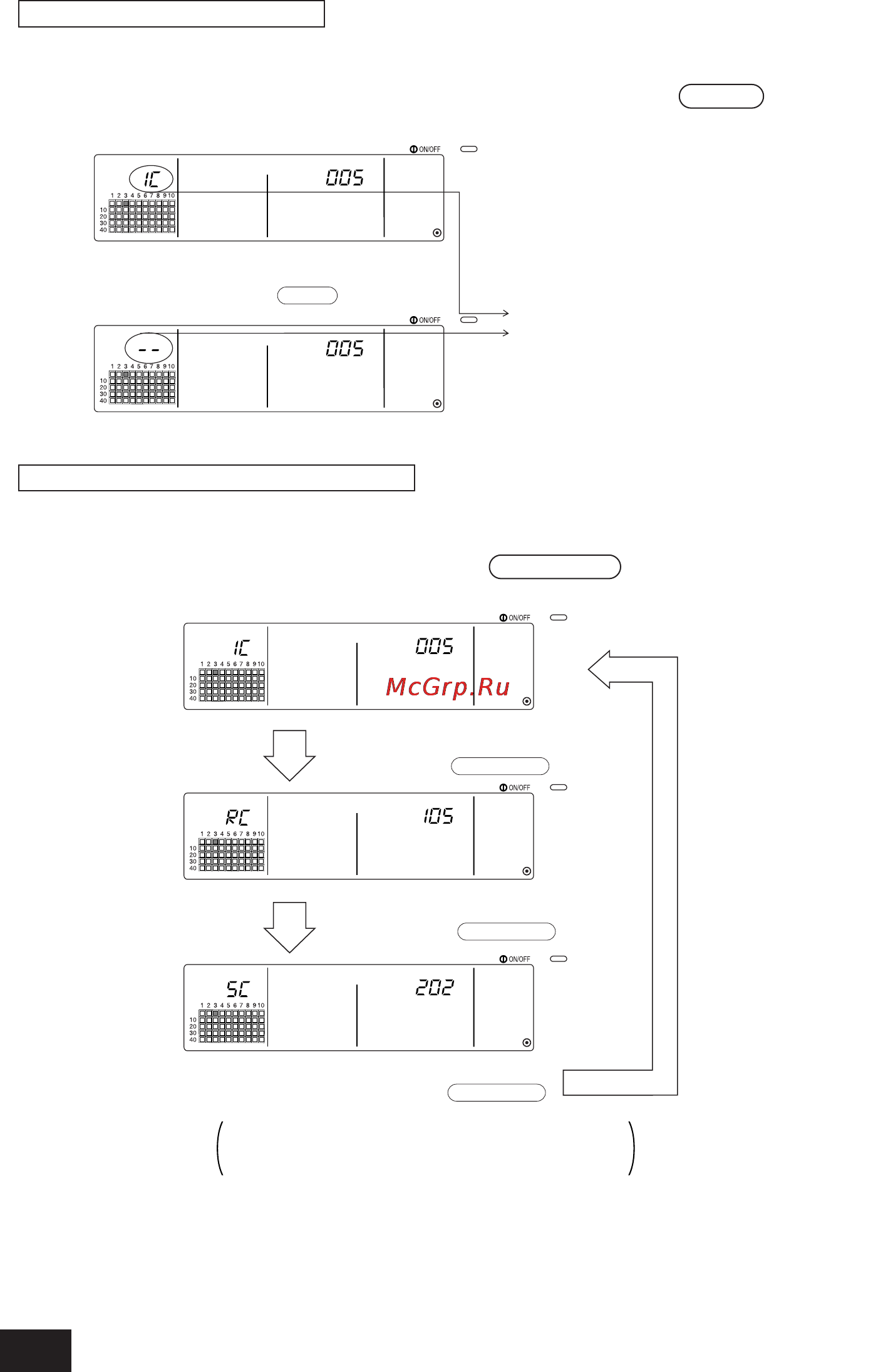 Mitsubishi Electric PAC-SF44SRA [22/36] 3 если одиночный блок не зарегистрирован то будет отображаться символ