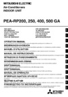 Mitsubishi Electric PEA-RP400GA Инструкция по эксплуатации