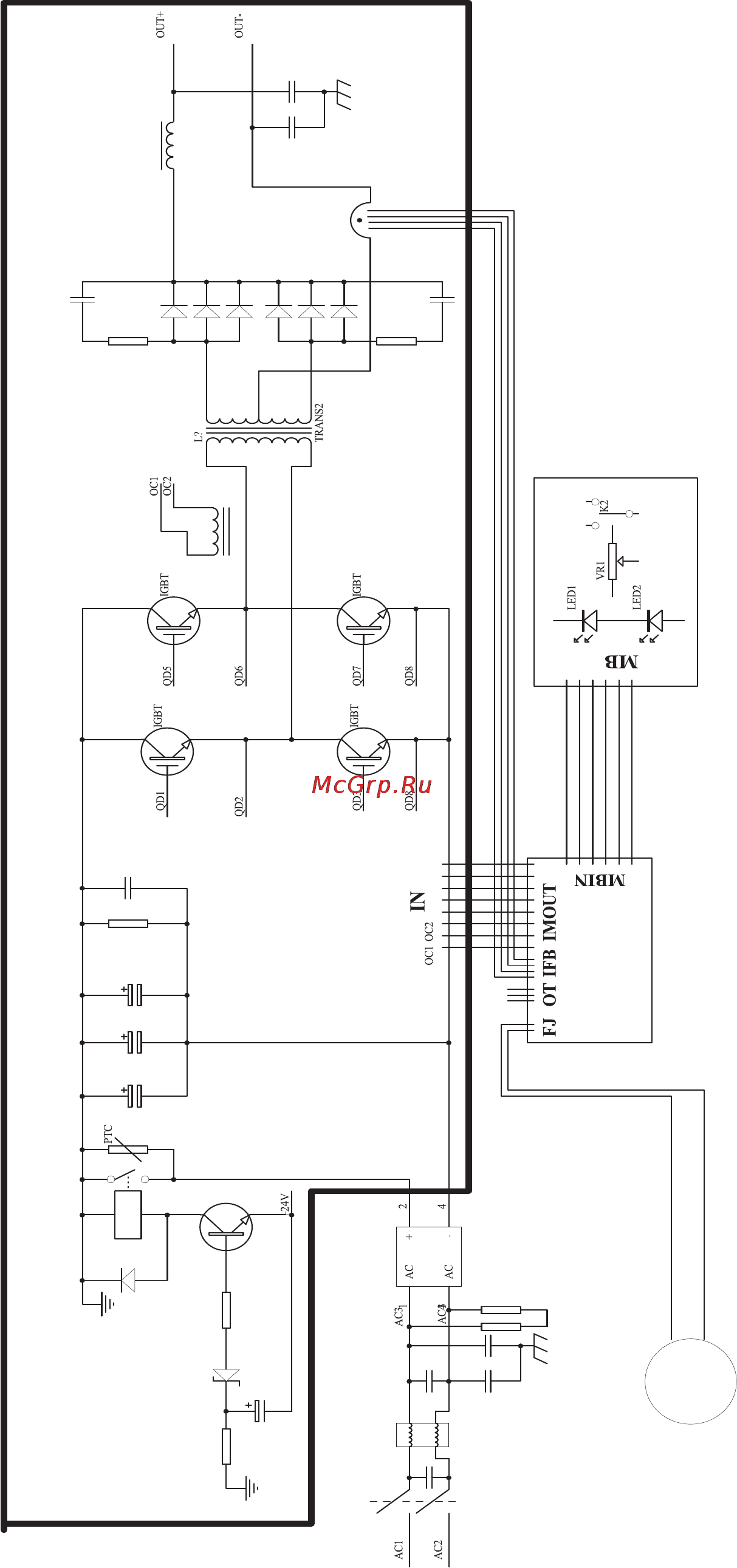 Hitachi EW4400 [37/44] Wiring diagram schaltplan w130