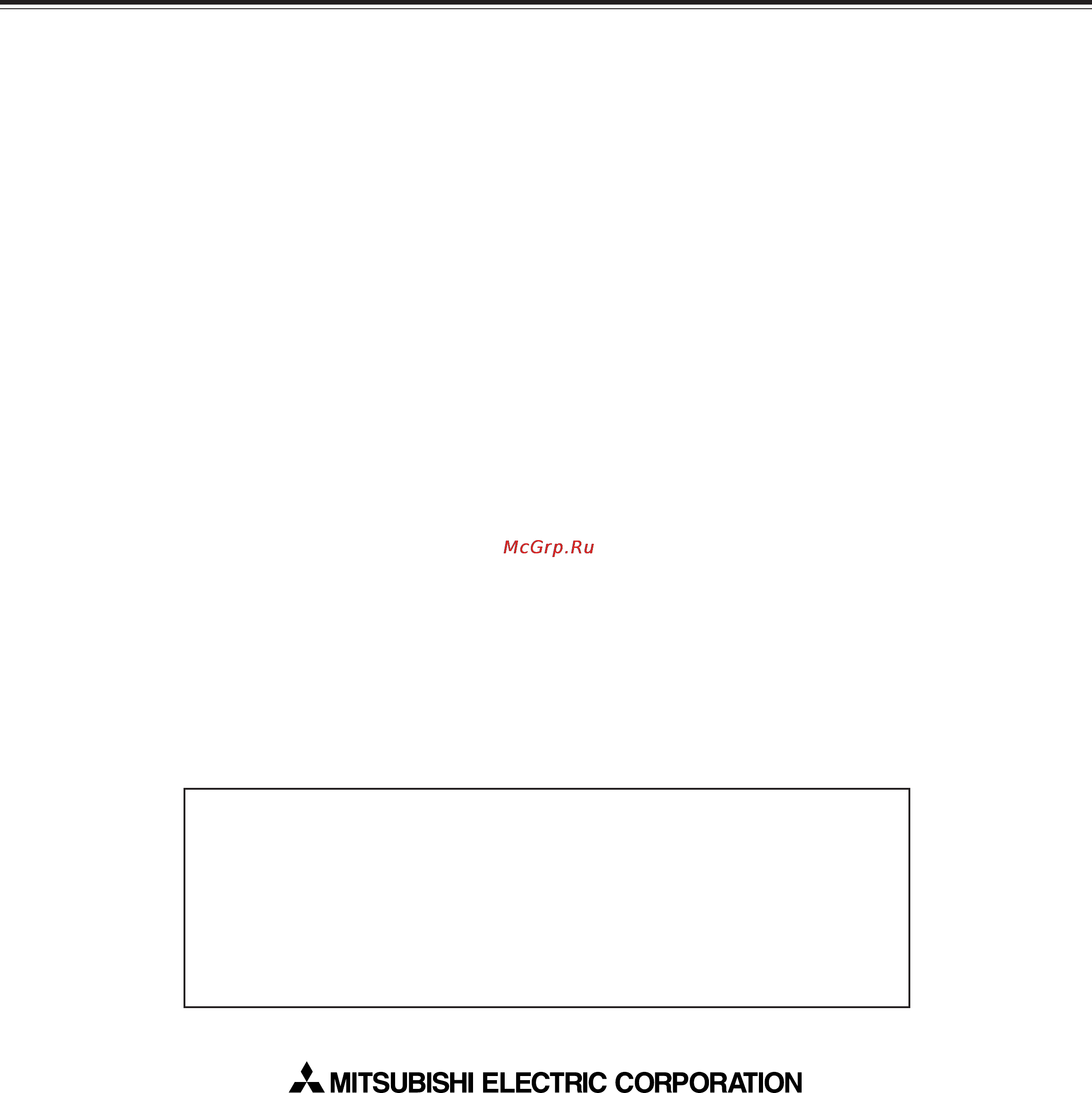 Mitsubishi Electric PS-3GJA2 Инструкция по эксплуатации онлайн [69/69] 76201
