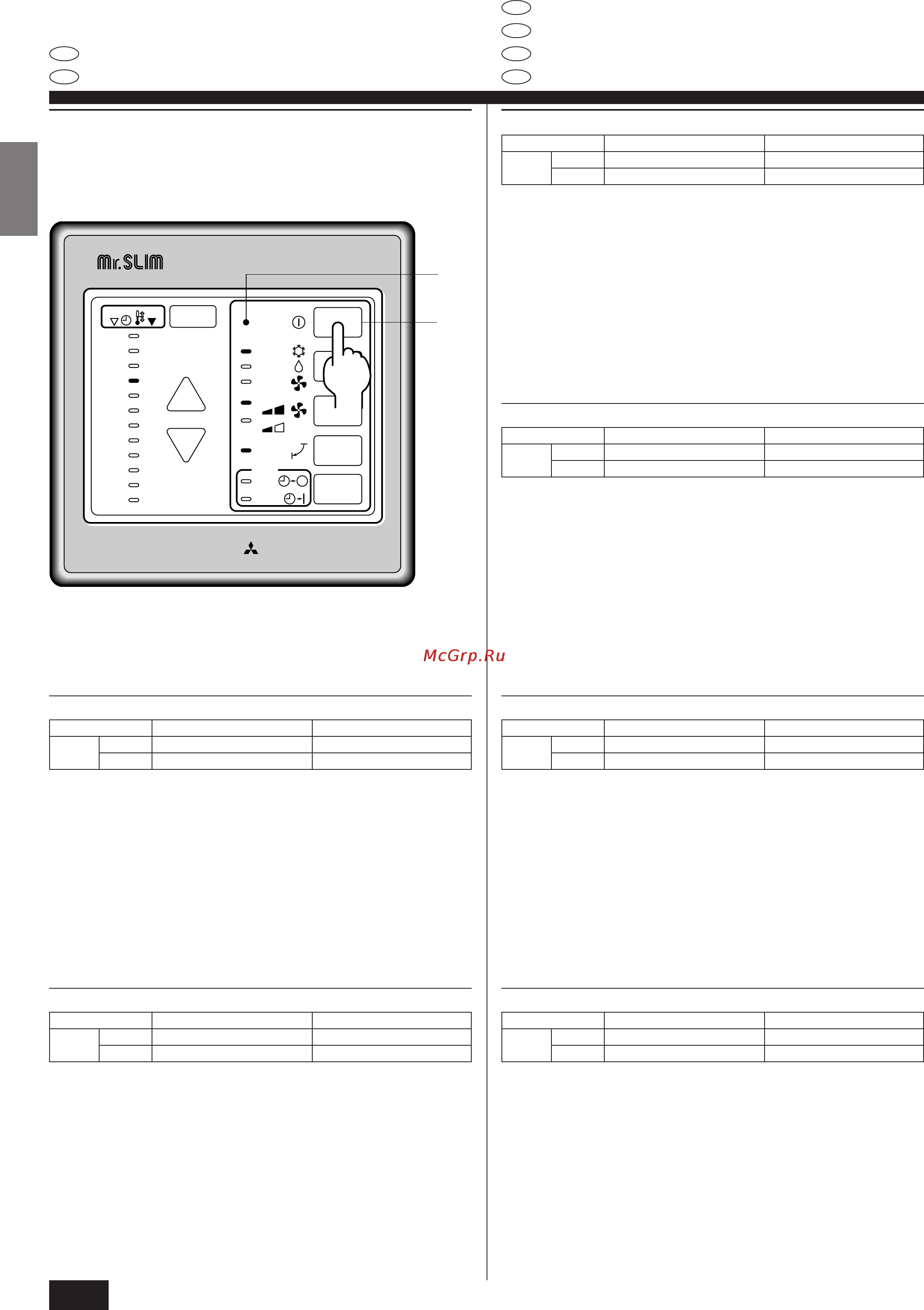 Mitsubishi Electric PL-1.6KJB [12/44] Betrieb und bedienung 2 drift 2 funzionamento