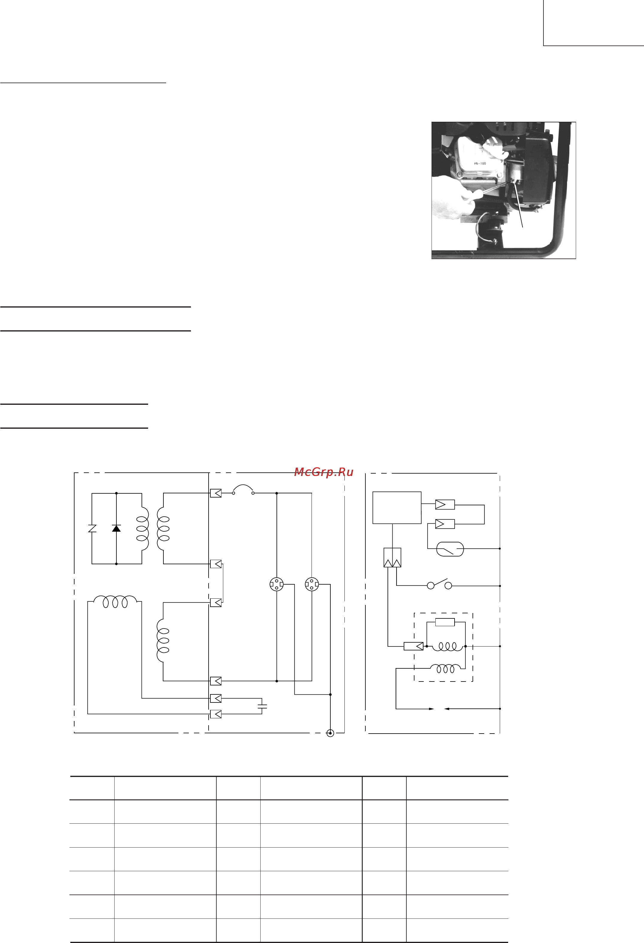 Hitachi E35SB [19/40] Service and repairs