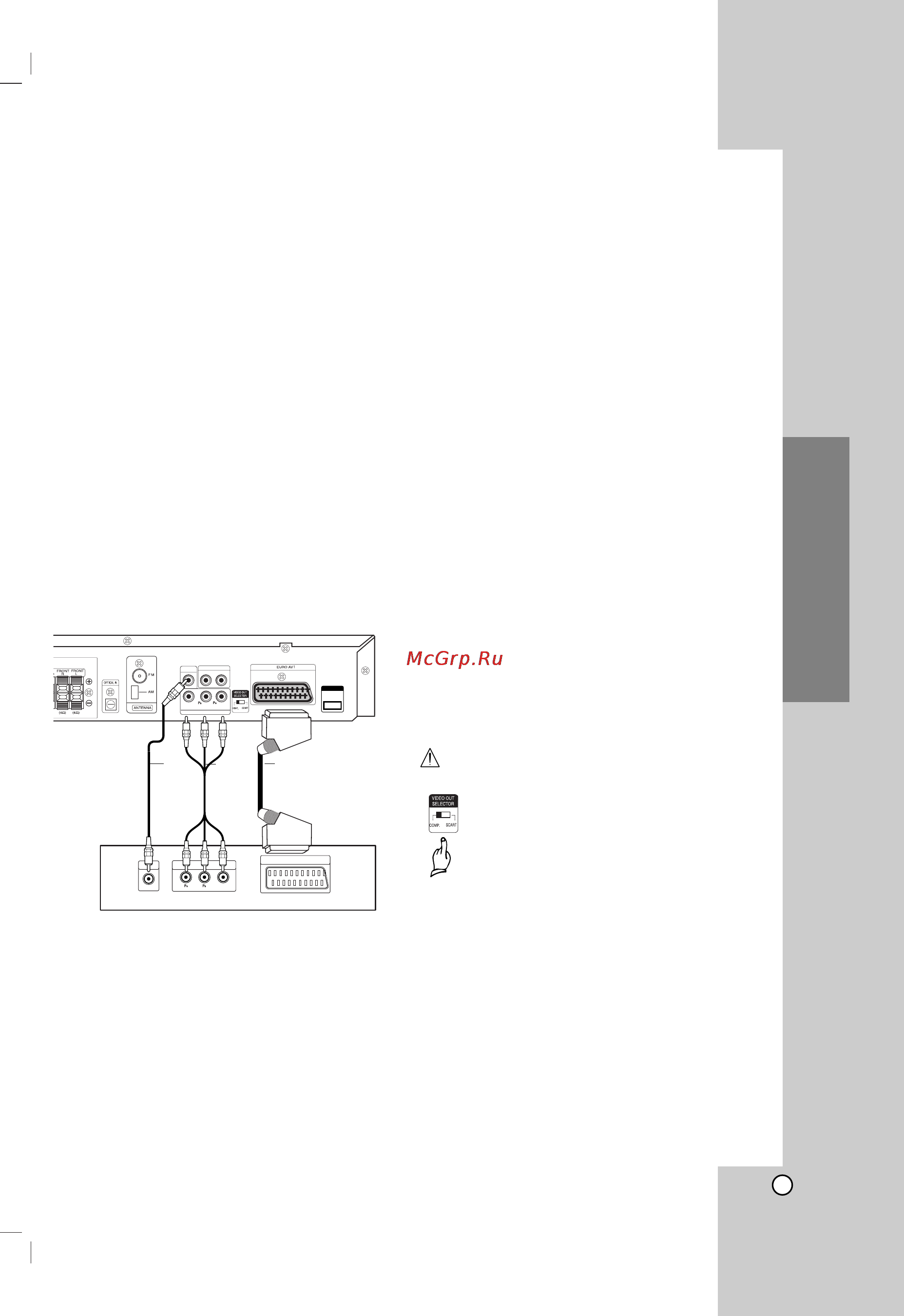 LG HT462SZ [7/26] Installation and setup