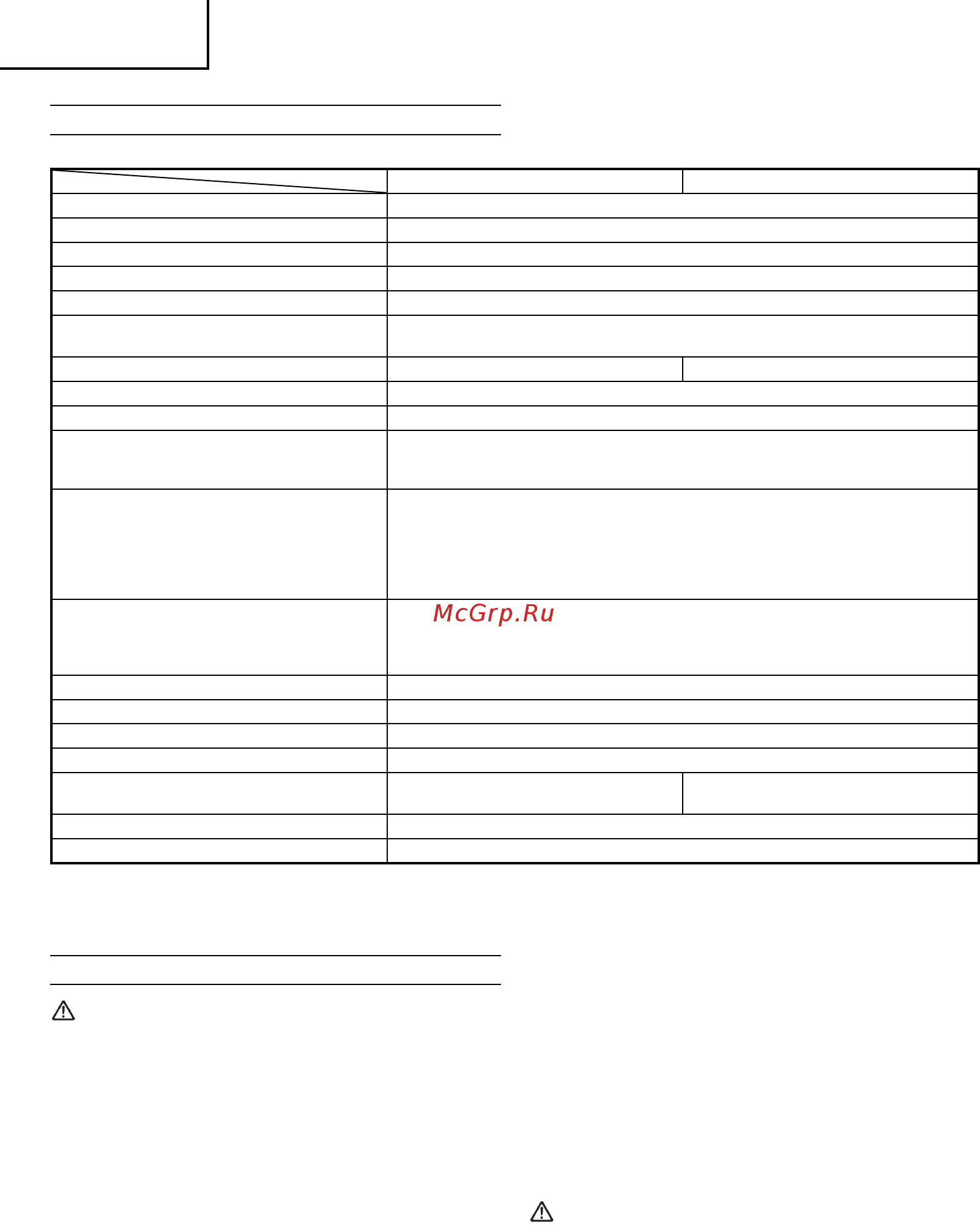 Hitachi CS33EDTNC [10/116] Specifications