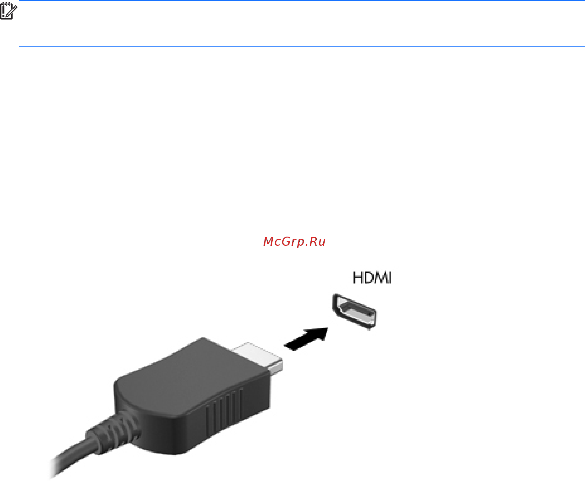 HP SpectreXT 13-2310er E0Z97EA [41/105] Подключение монитора или телевизора hdmi