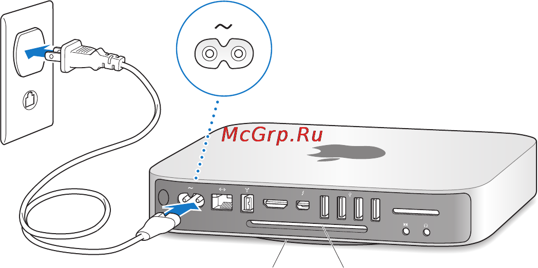 Apple MacMini MD388RS/A [11/78] Настройка mac mini