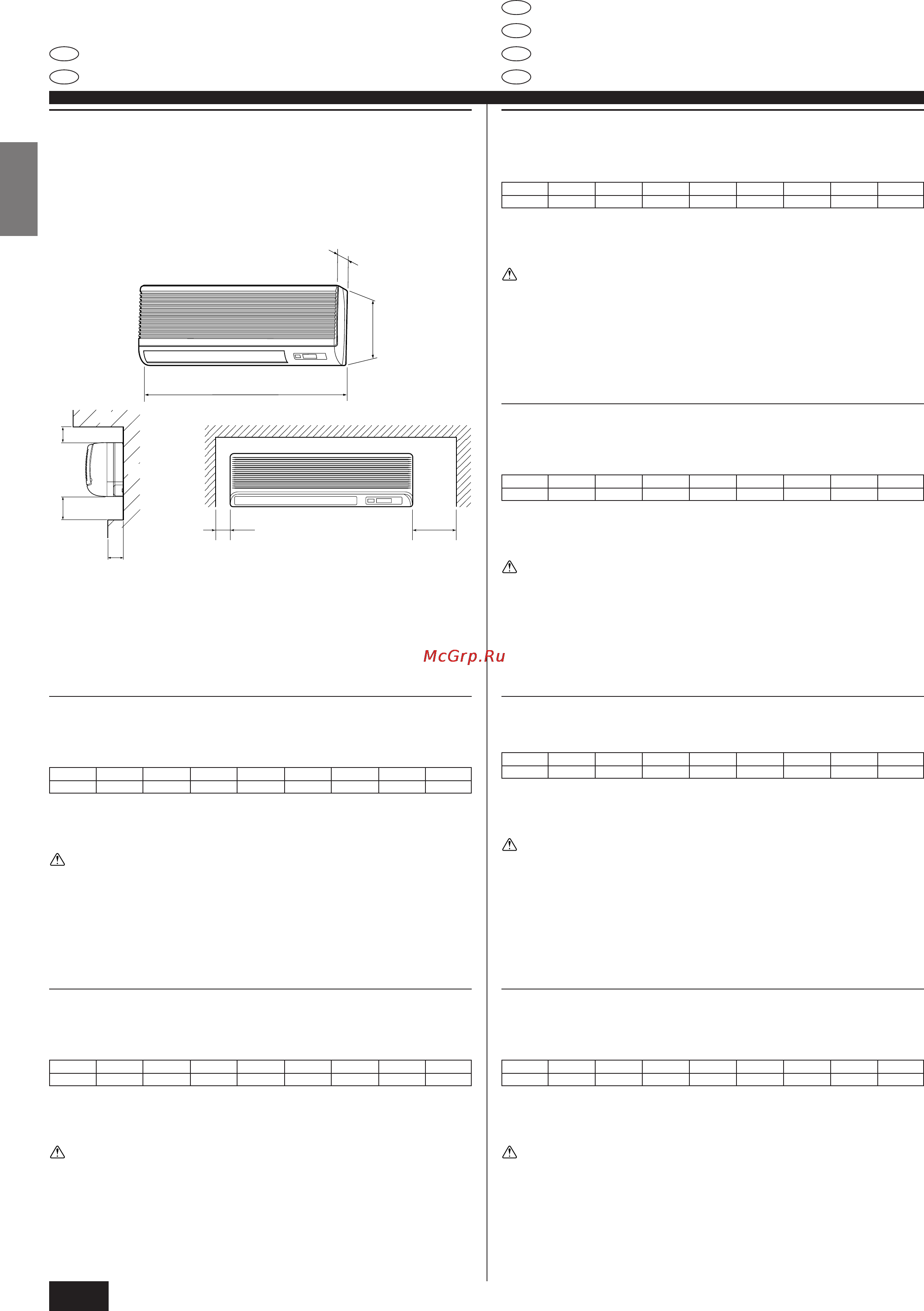 Mitsubishi Electric PKA-P1.6GAL1 [16/104] Installation location 2 aufstellort 2 placering 2 luogo in cui installare 2 emplacement pour l installation 2 plaats