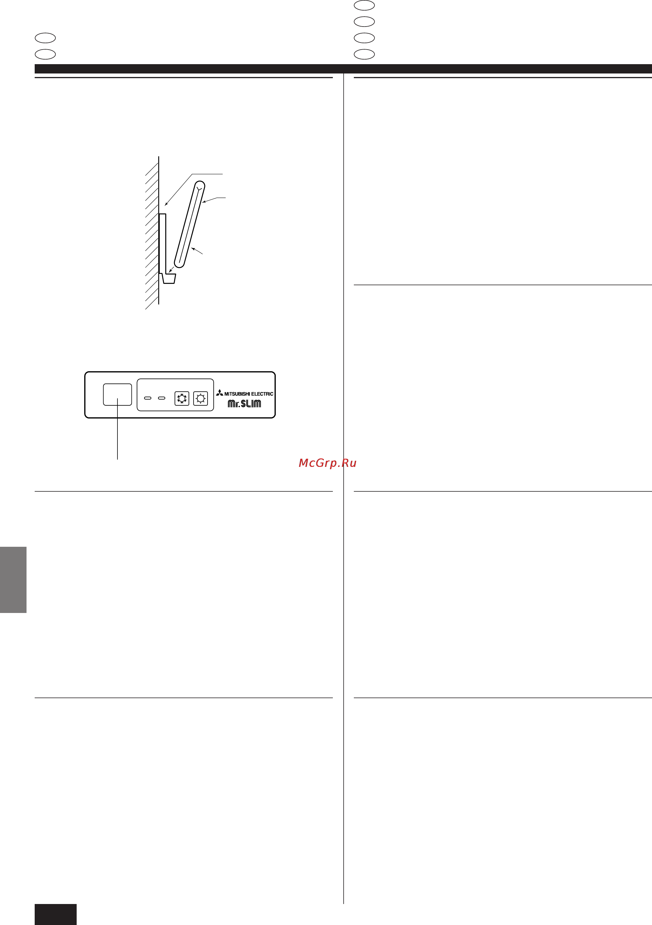 Mitsubishi Electric PKA-P1.6GAL1 [58/104] Electrical work 7 elektroarbeiten 7 installations électriques 7 collegamenti elettrici 7 elektrische aansluitingen 7 elektriska arbeten