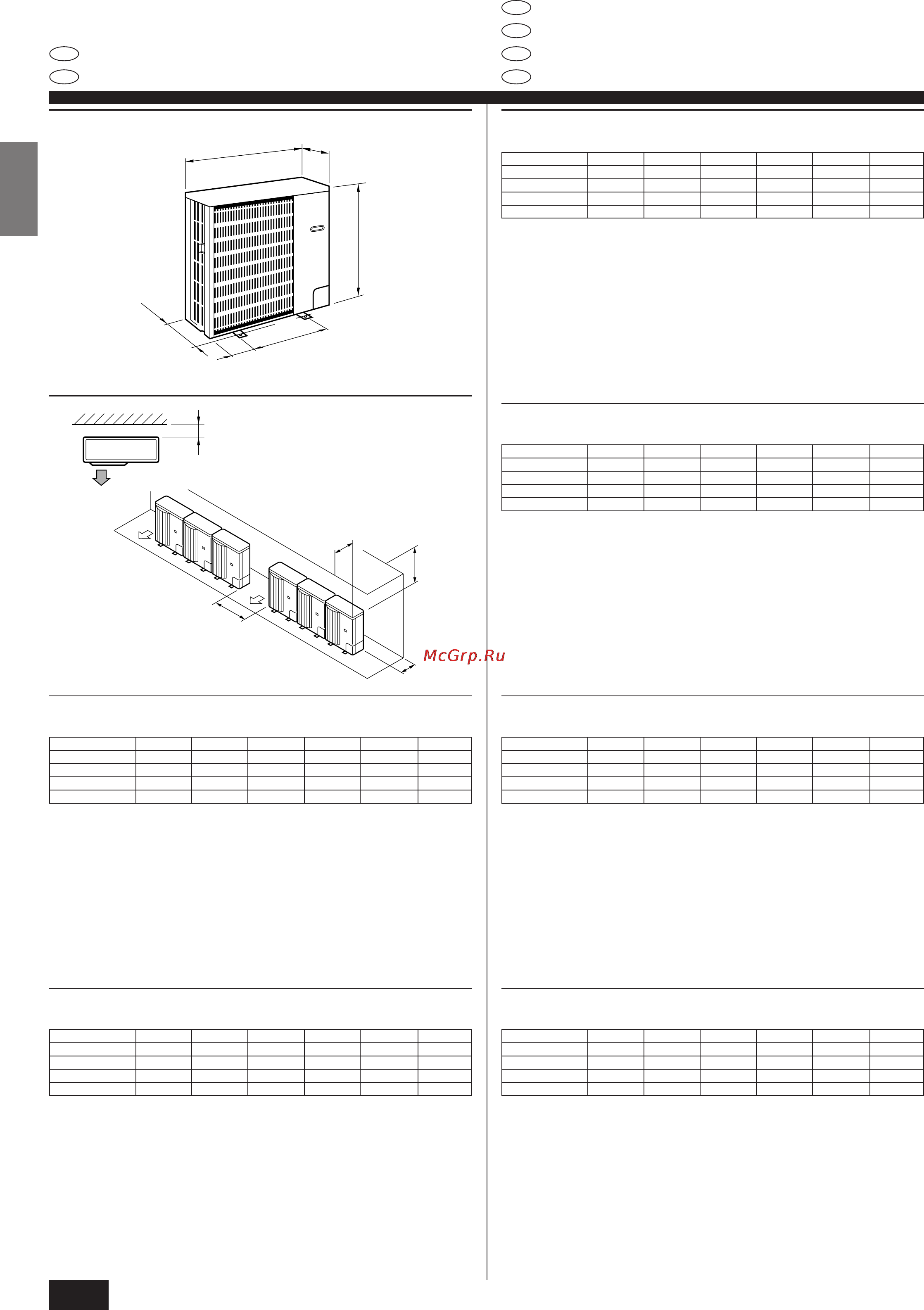 Mitsubishi Electric PKA-P4FAL2 [14/104] Installation location 2 aufstellort 2 placering 2 luogo in cui installare 2 emplacement pour l installation 2 plaats